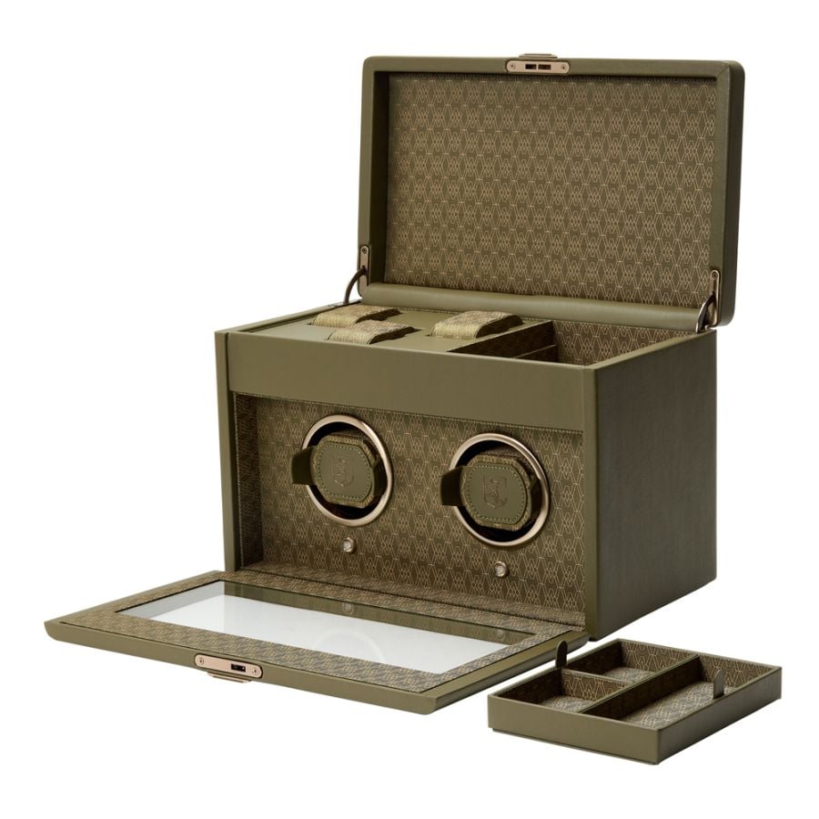Wolf Earth Double Watch Winder 190441