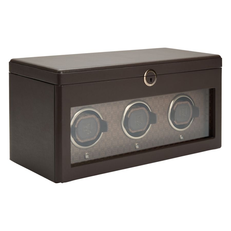 Wolf Earth Triple Watch Winder 190506