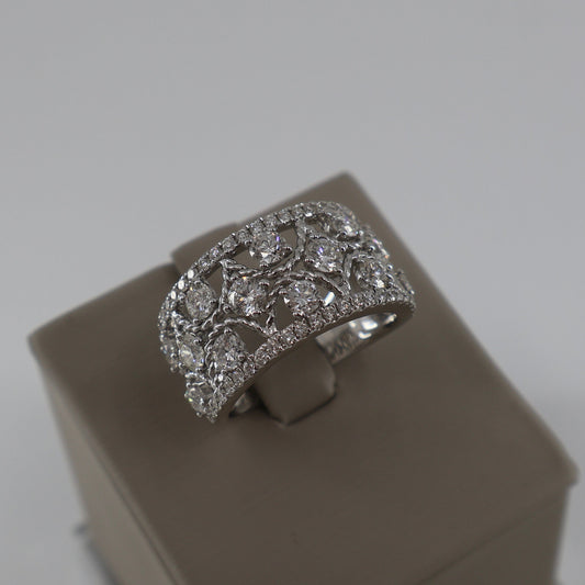 18KW 1.84CTW 60 ROUND DIAMOND FASHION RING DRB50467