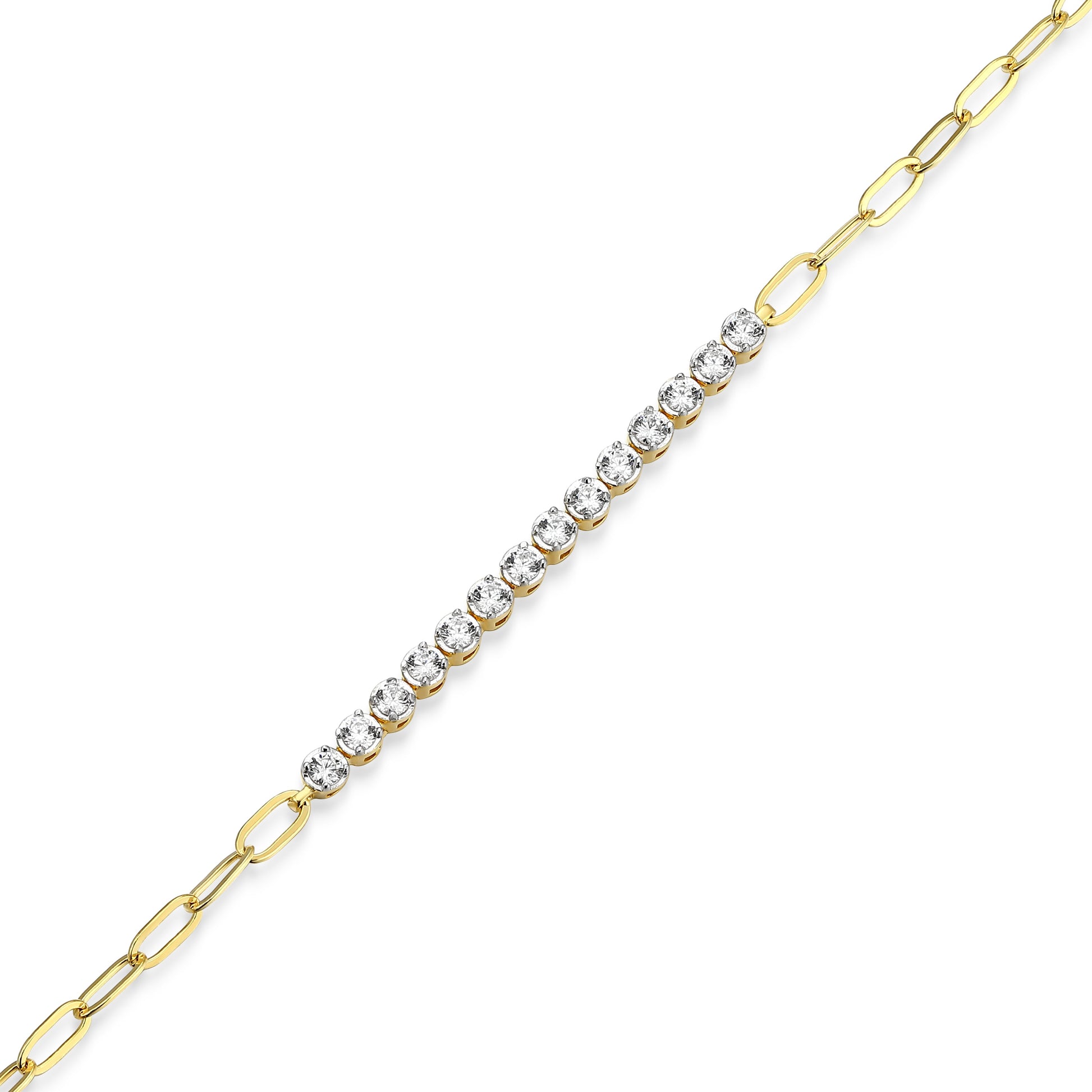 MB0155Y - Timeless Paperclip Bracelet