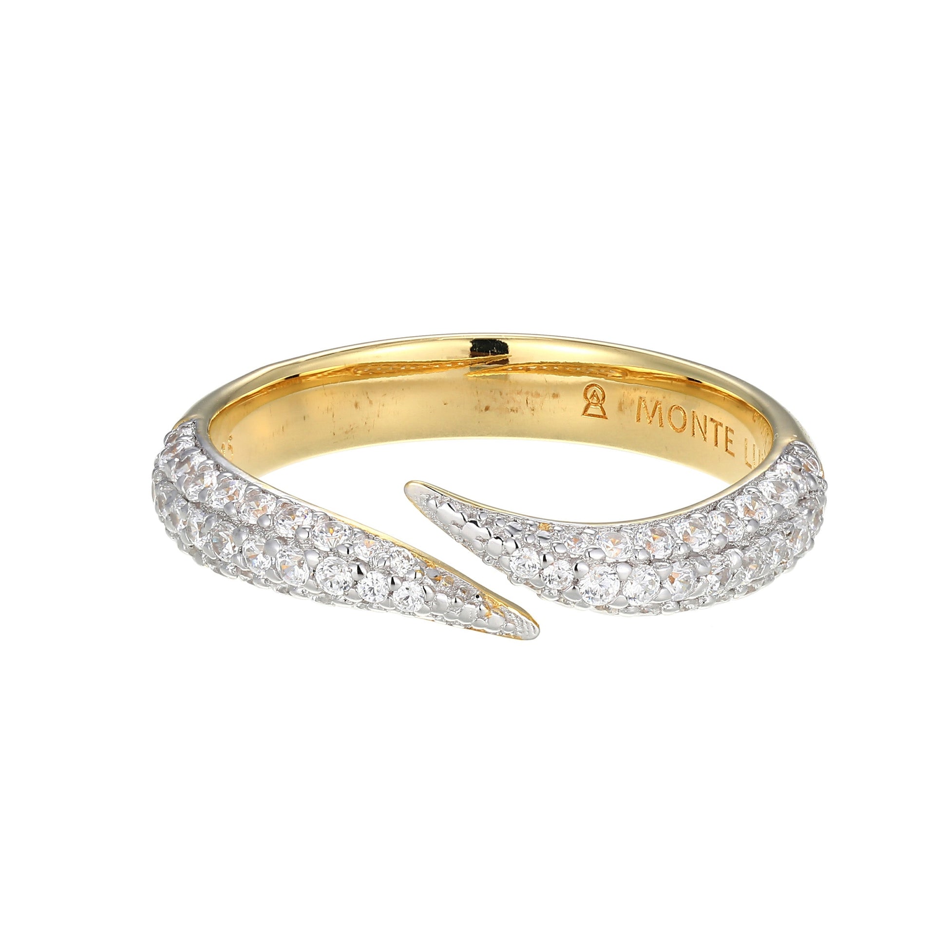 MR0131 - Wave Lab-Created Diamond Ring