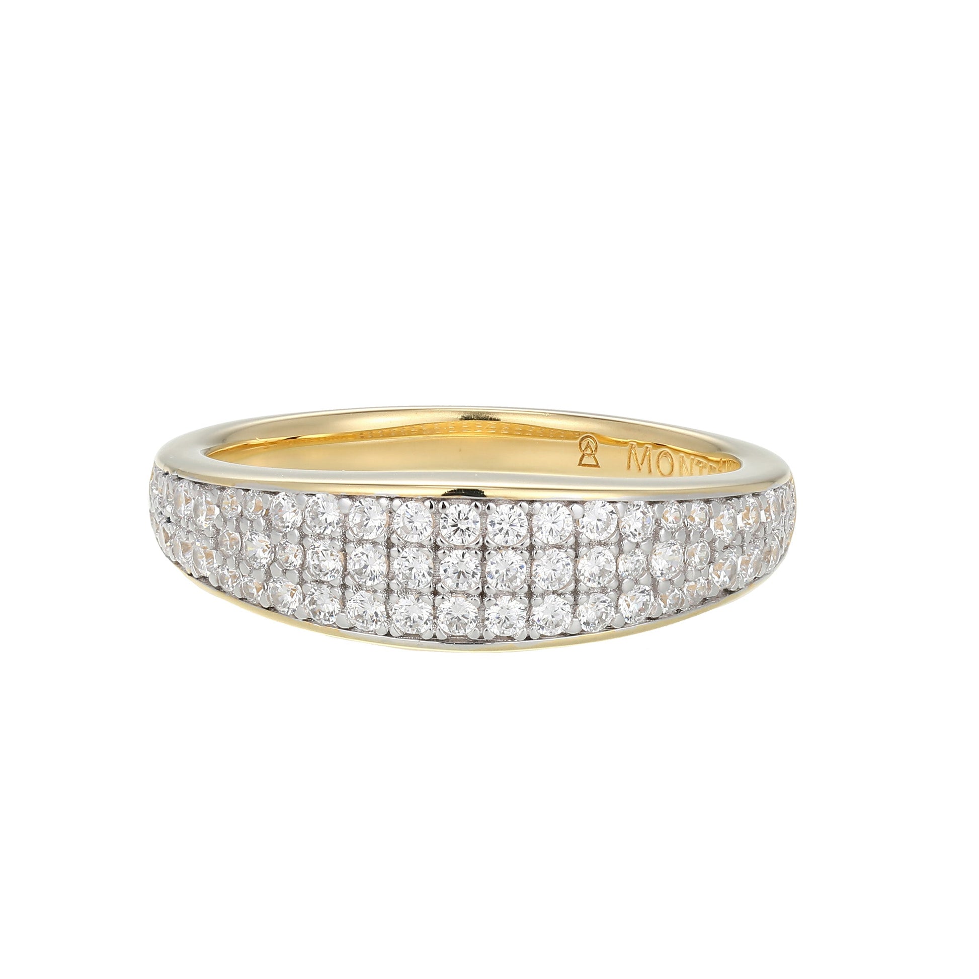 MR0124 - Timeless Tapered Lab-Created Diamond Ring