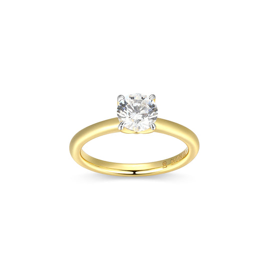MR0139Y6 - Round Solitaire Ring