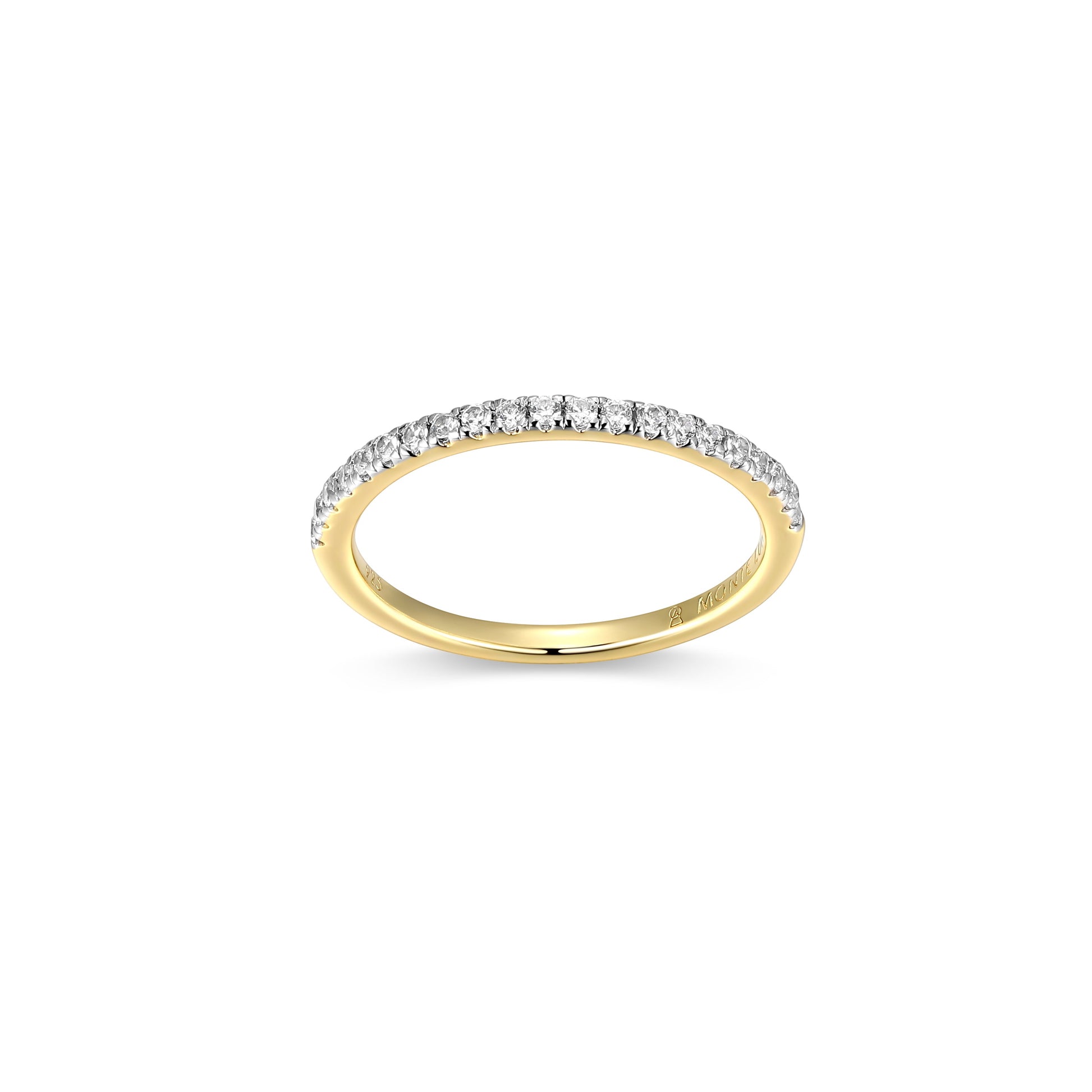 MR0140Y6 - Pavé Band Ring