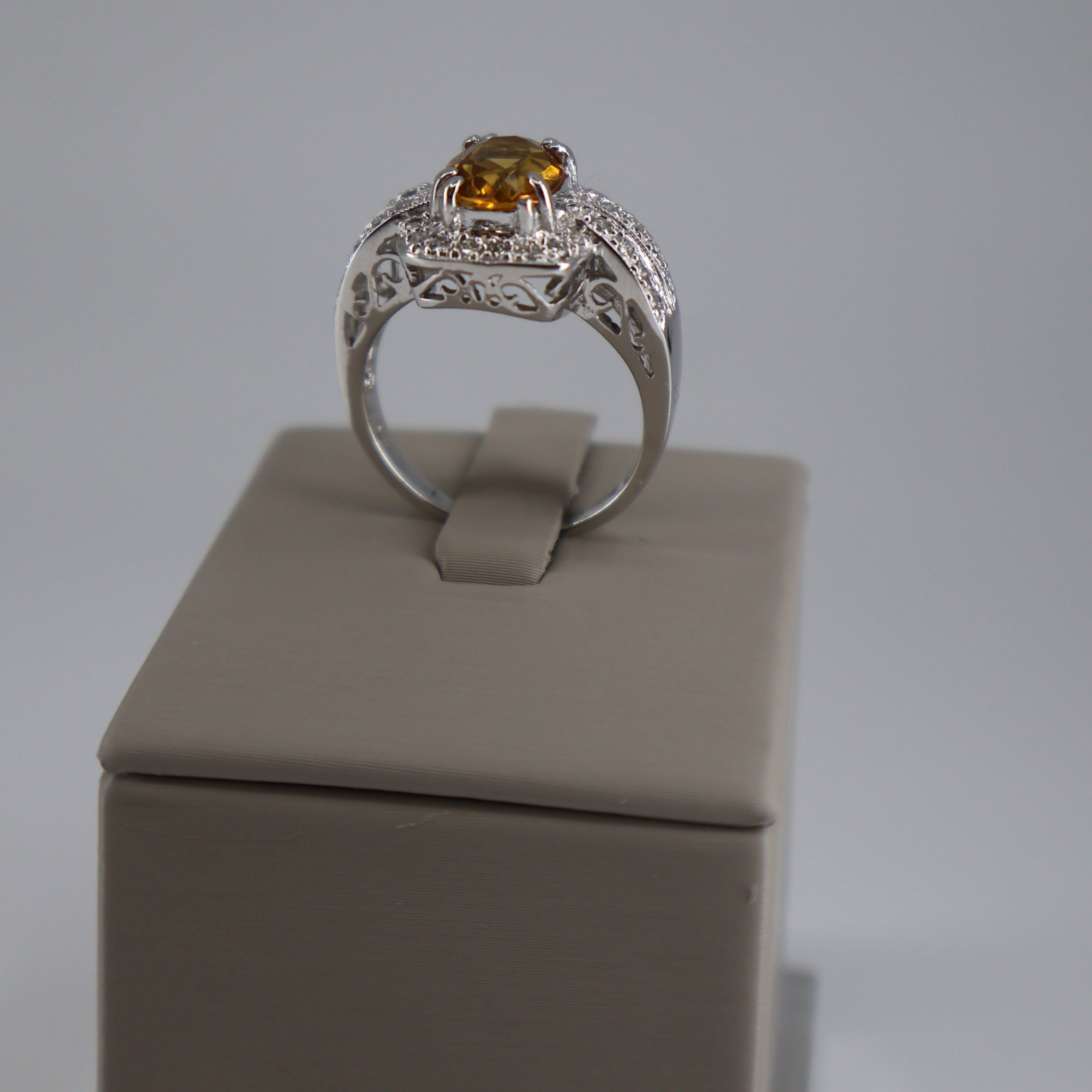 アクセサリー horizon jewelry OCT STONE RING (CITRINE) horizon jewelry OCT STONE RING (CITRINE)