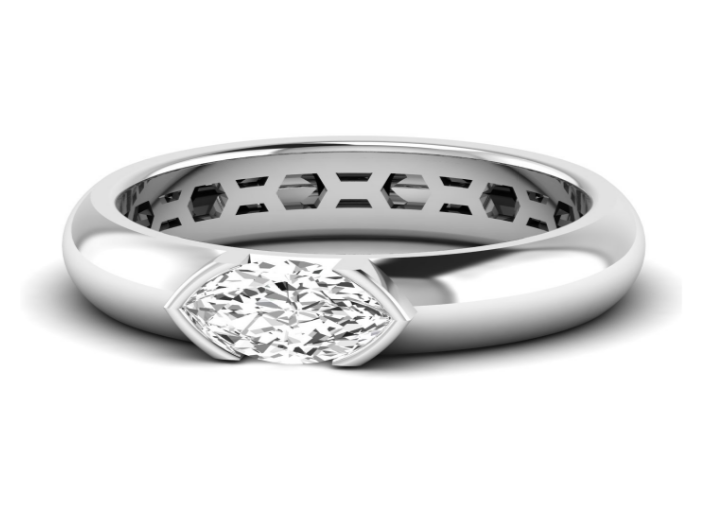 marquise-half-bezel-domed-ring-R385MQ0.50W146.50