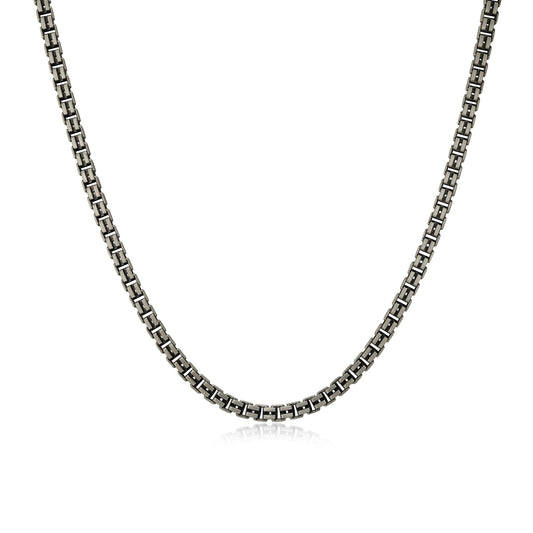 UN0034 - Italian Chain Sterling Silver Necklace