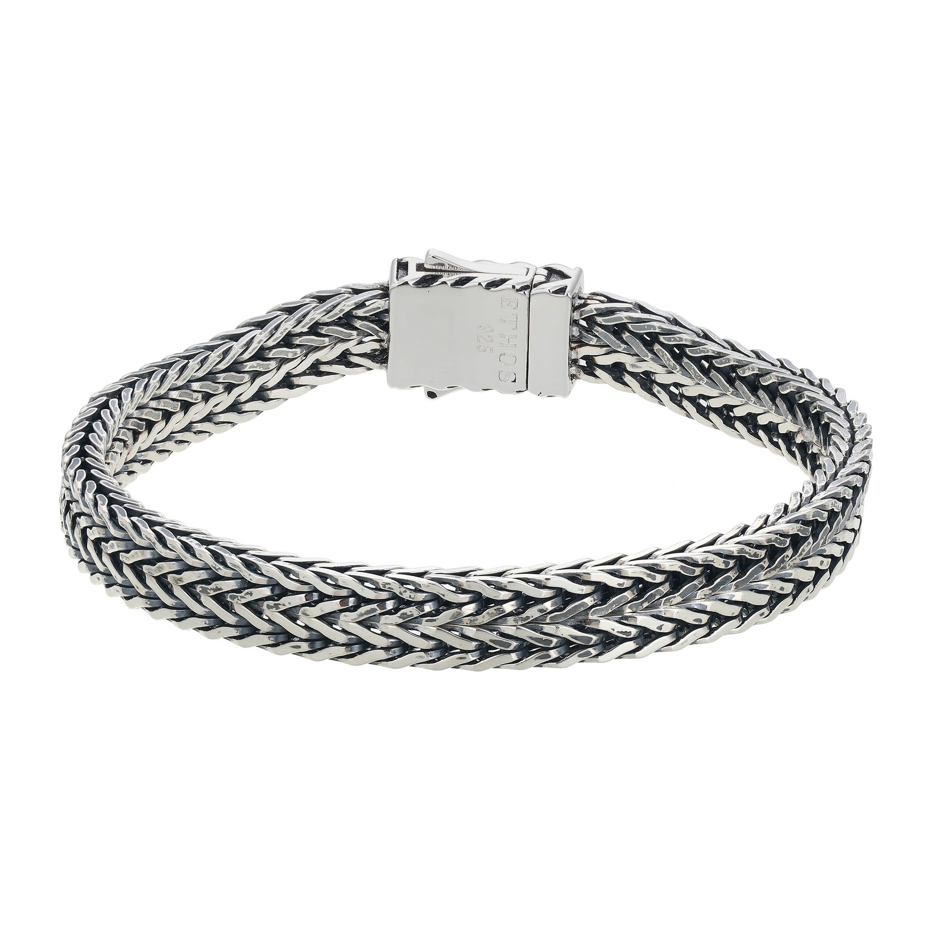 ub0116-double-oxidized-foxtail-chain-bracelet