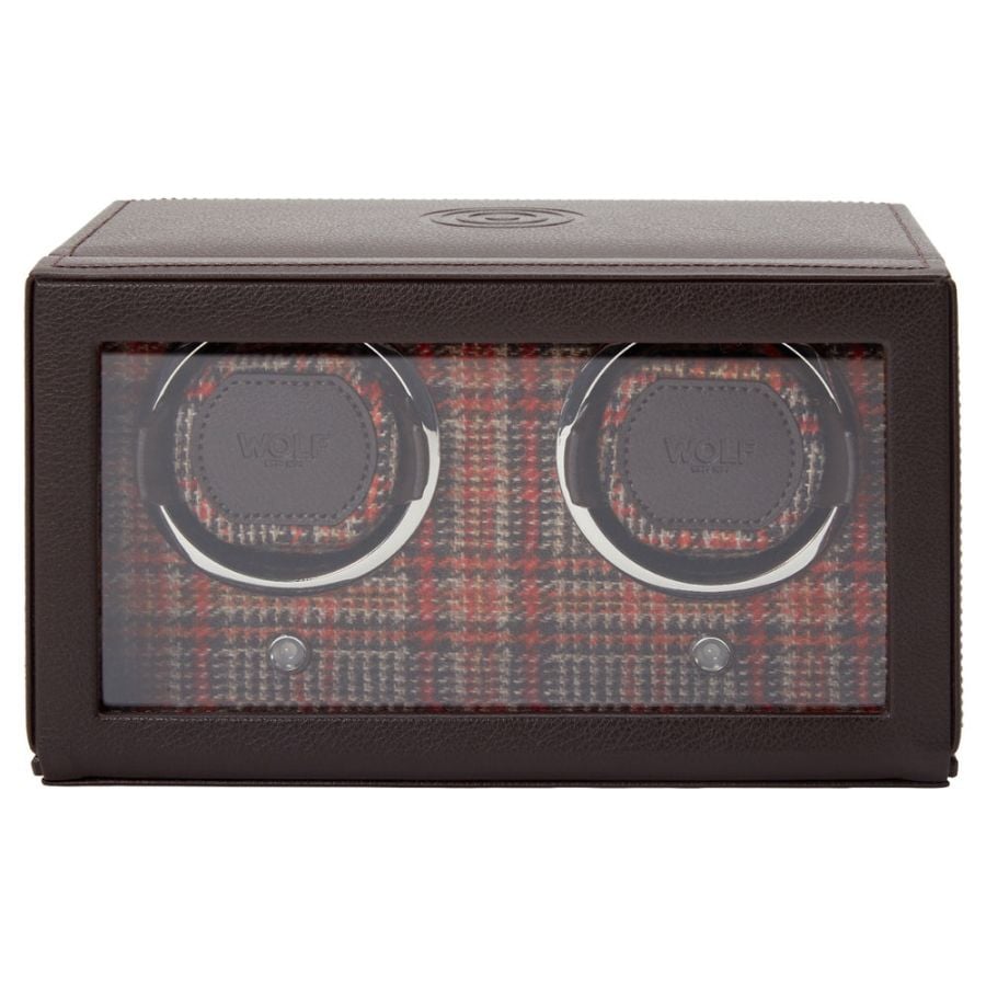 Wolf WM Brown Double Watch Winder 800700