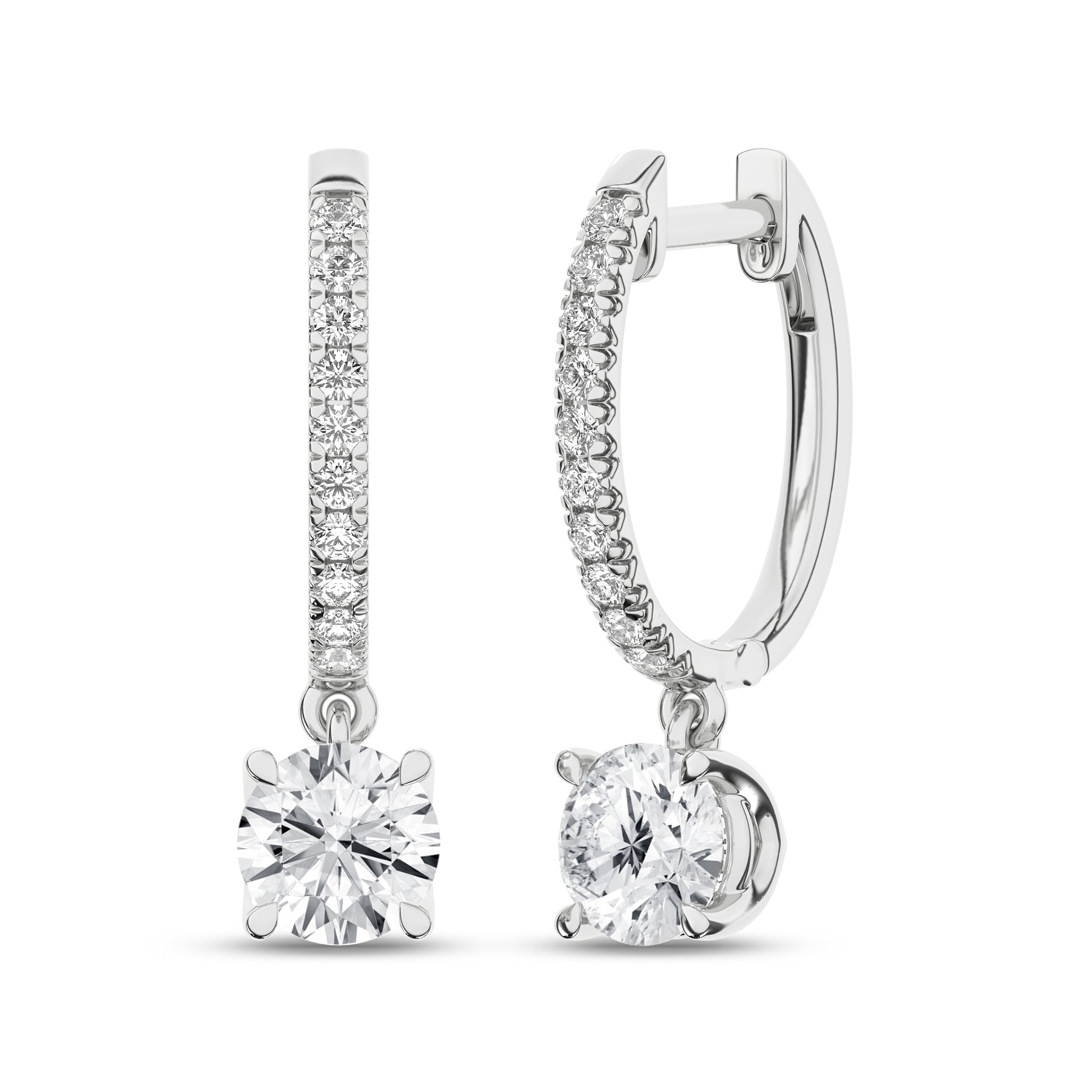Drop Earrings (Round)