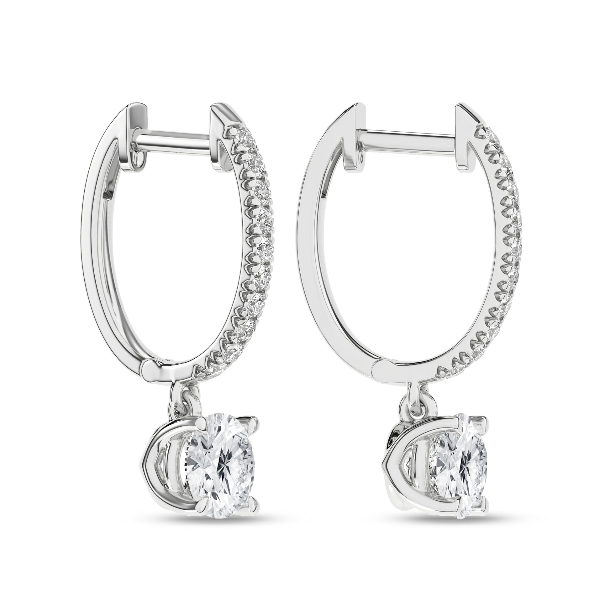 Drop Earrings (Round)