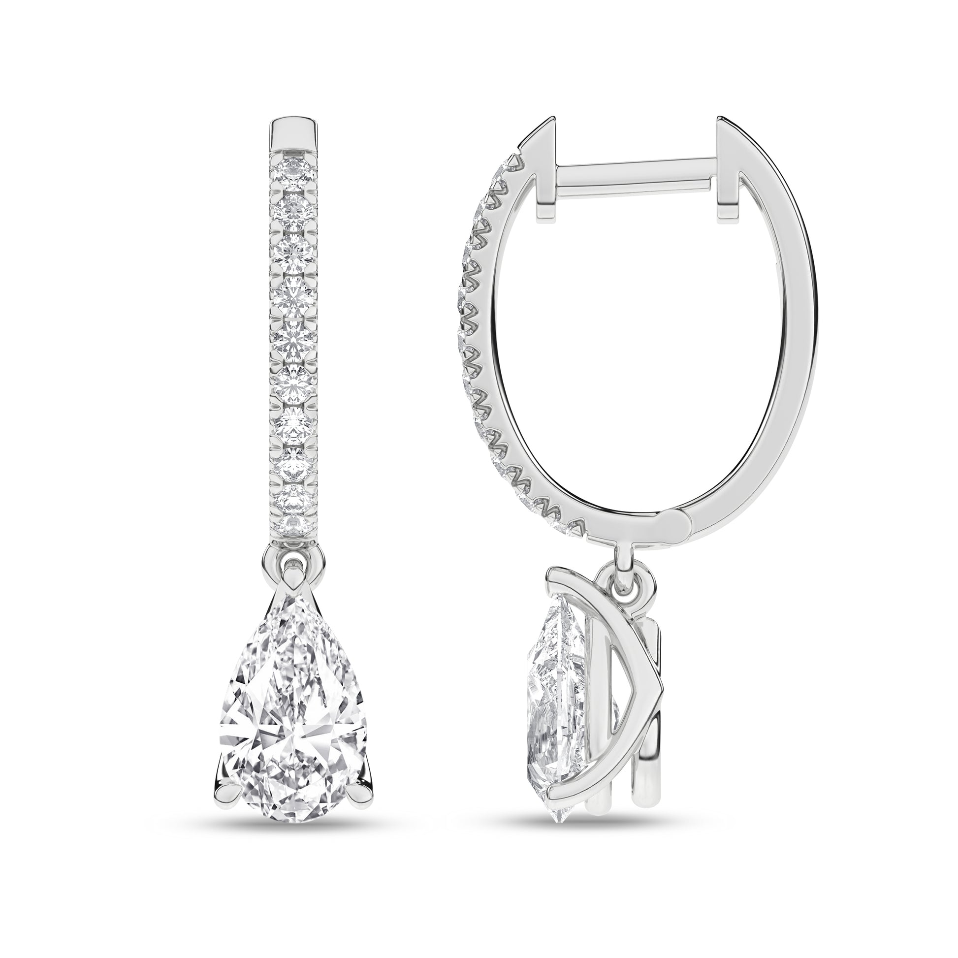 Drop Earrings (Pear)