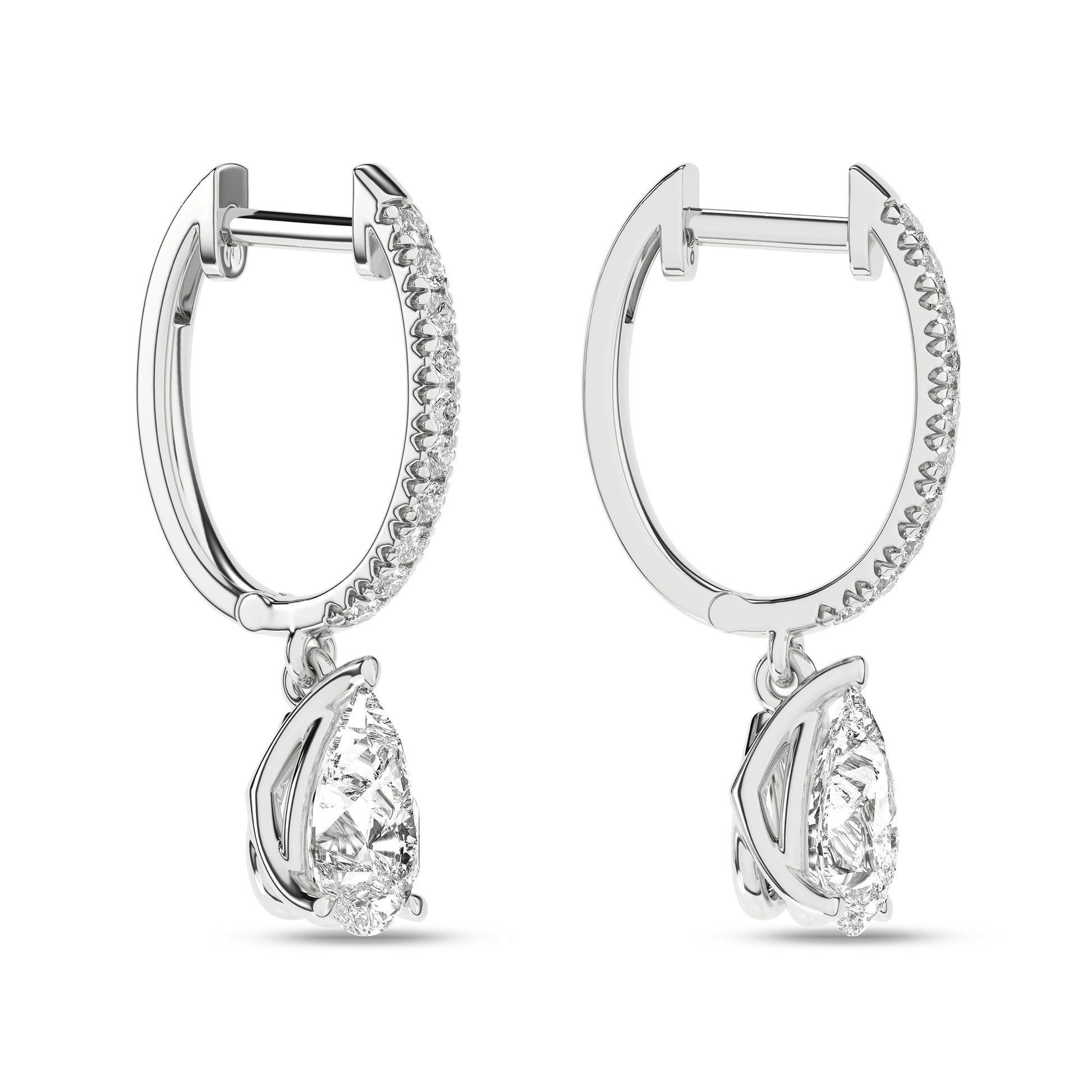 Drop Earrings (Pear)