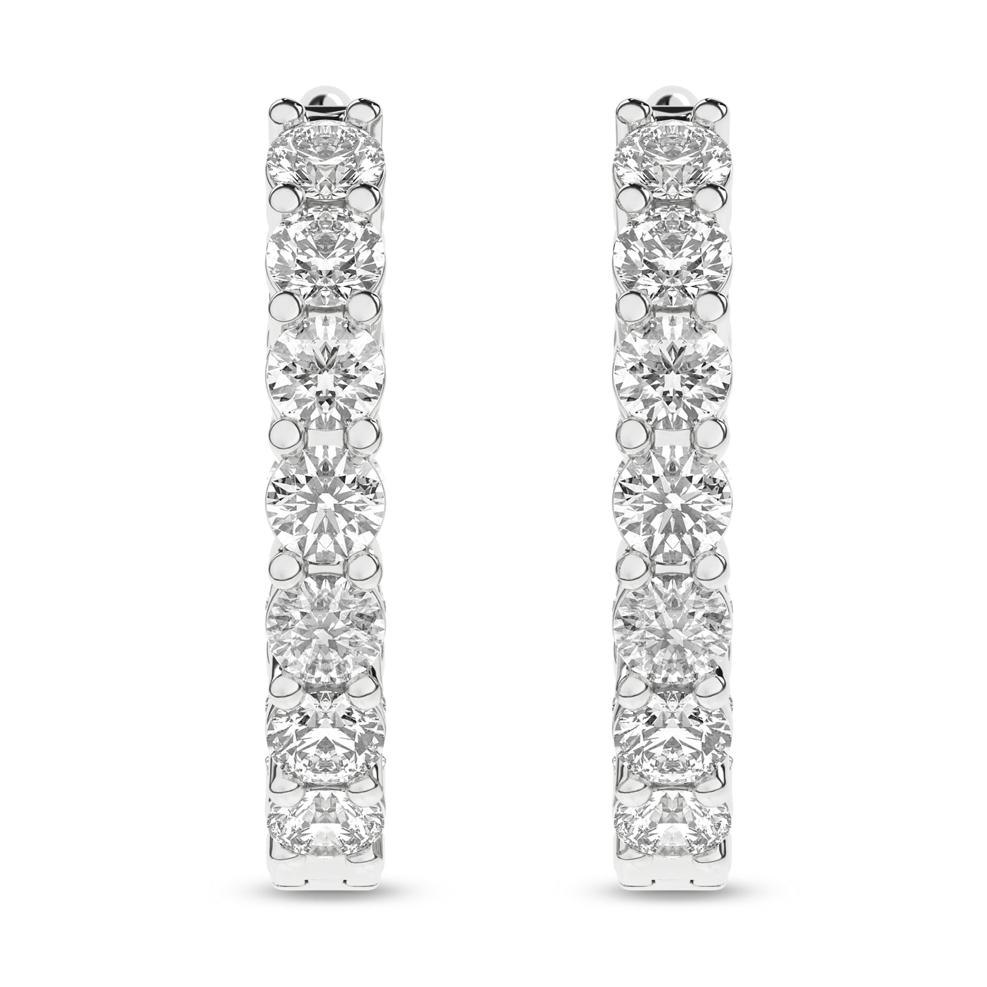 Inside-Out Huggies Hoop Earrings (Round)