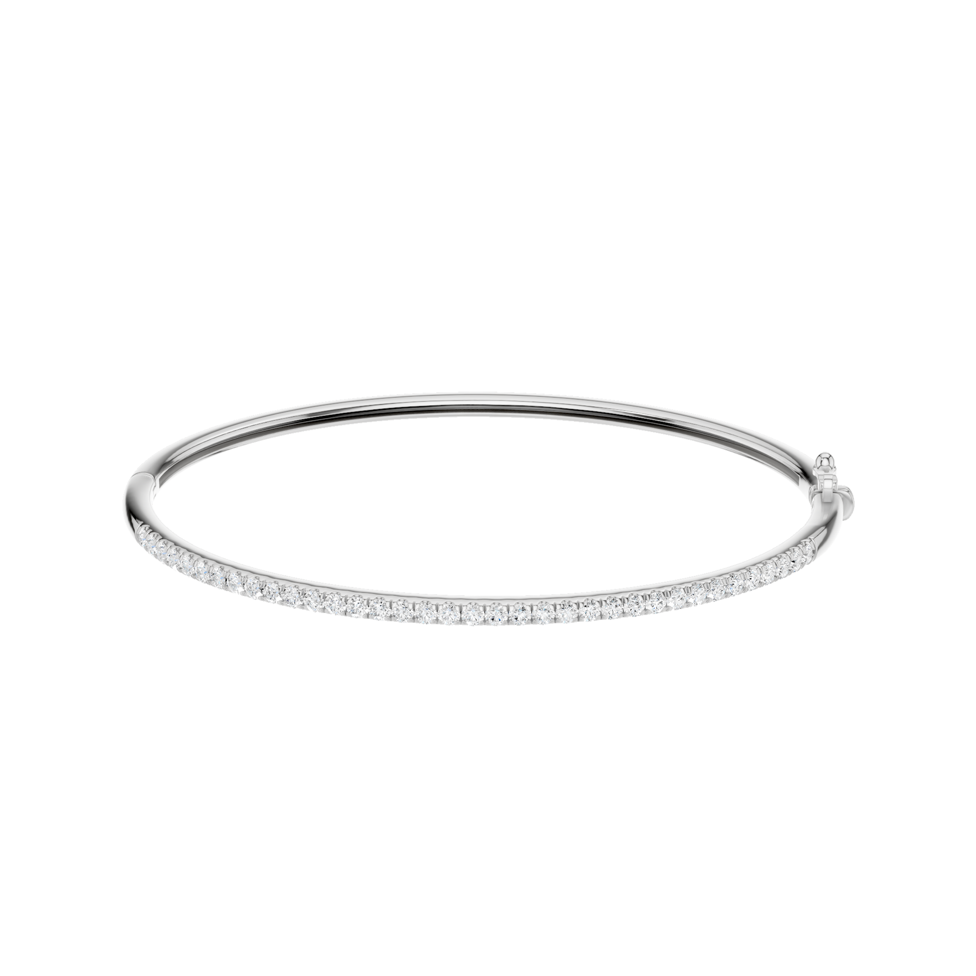 Pave Diamond Bangle