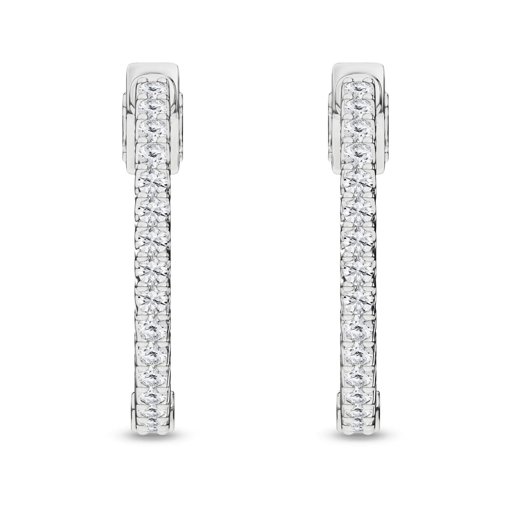 Inside-Out Hoop Earrings (Round)