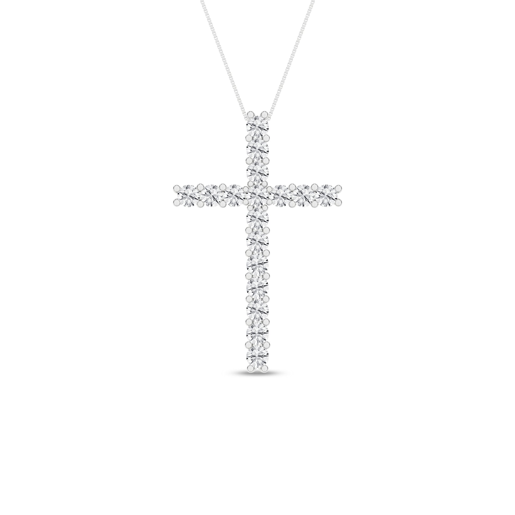 Cross Pendant (Round)