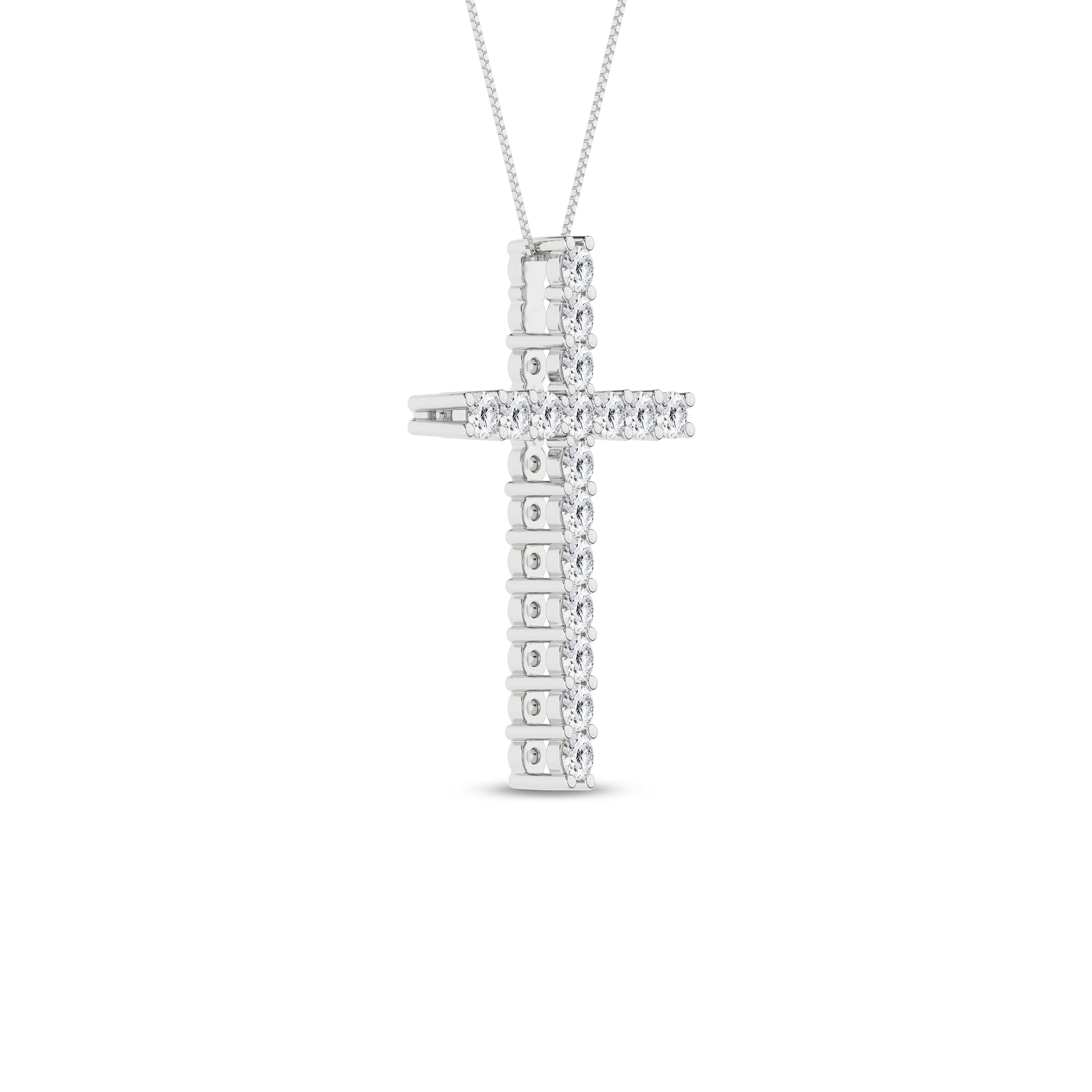 Cross Pendant (Round)