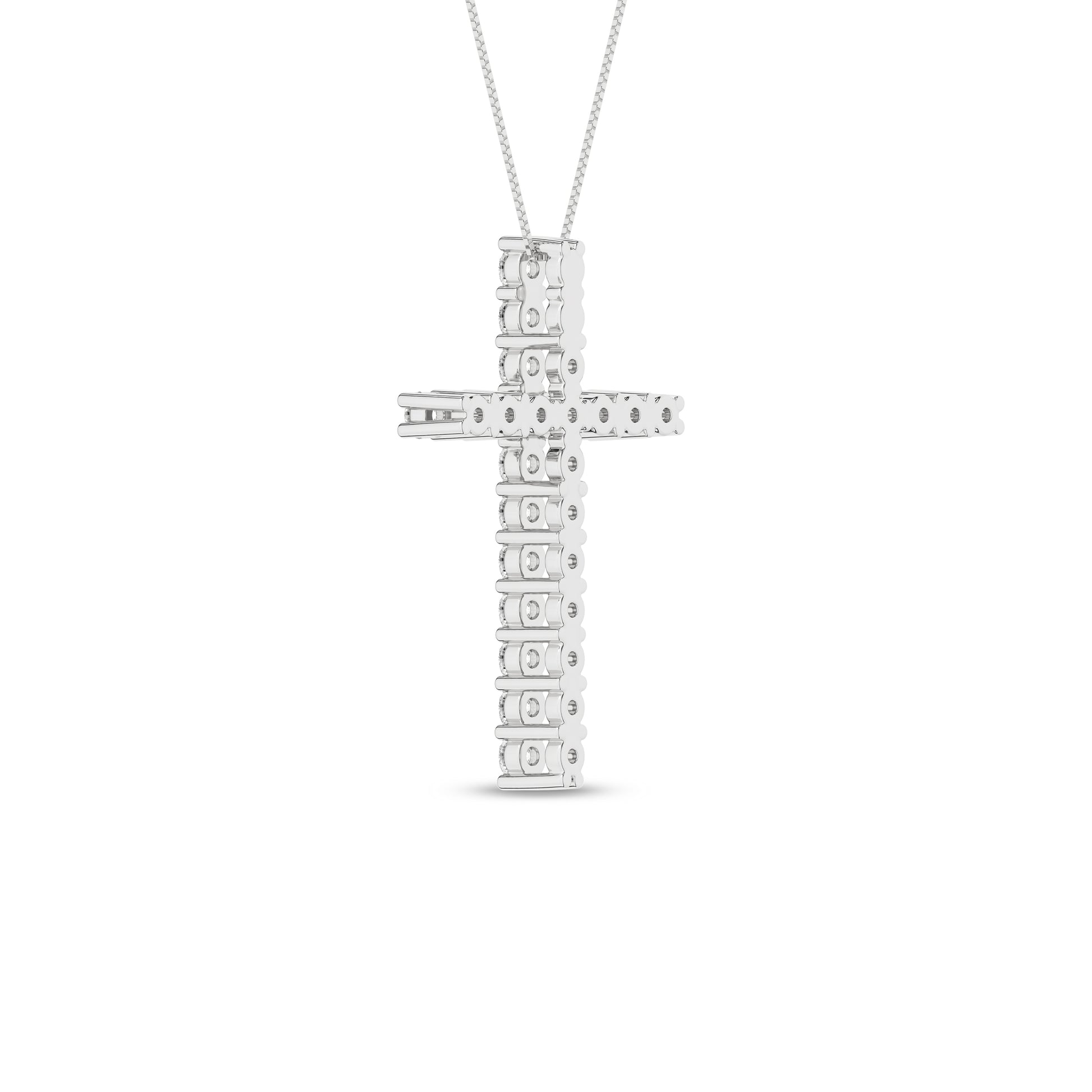 Cross Pendant (Round)