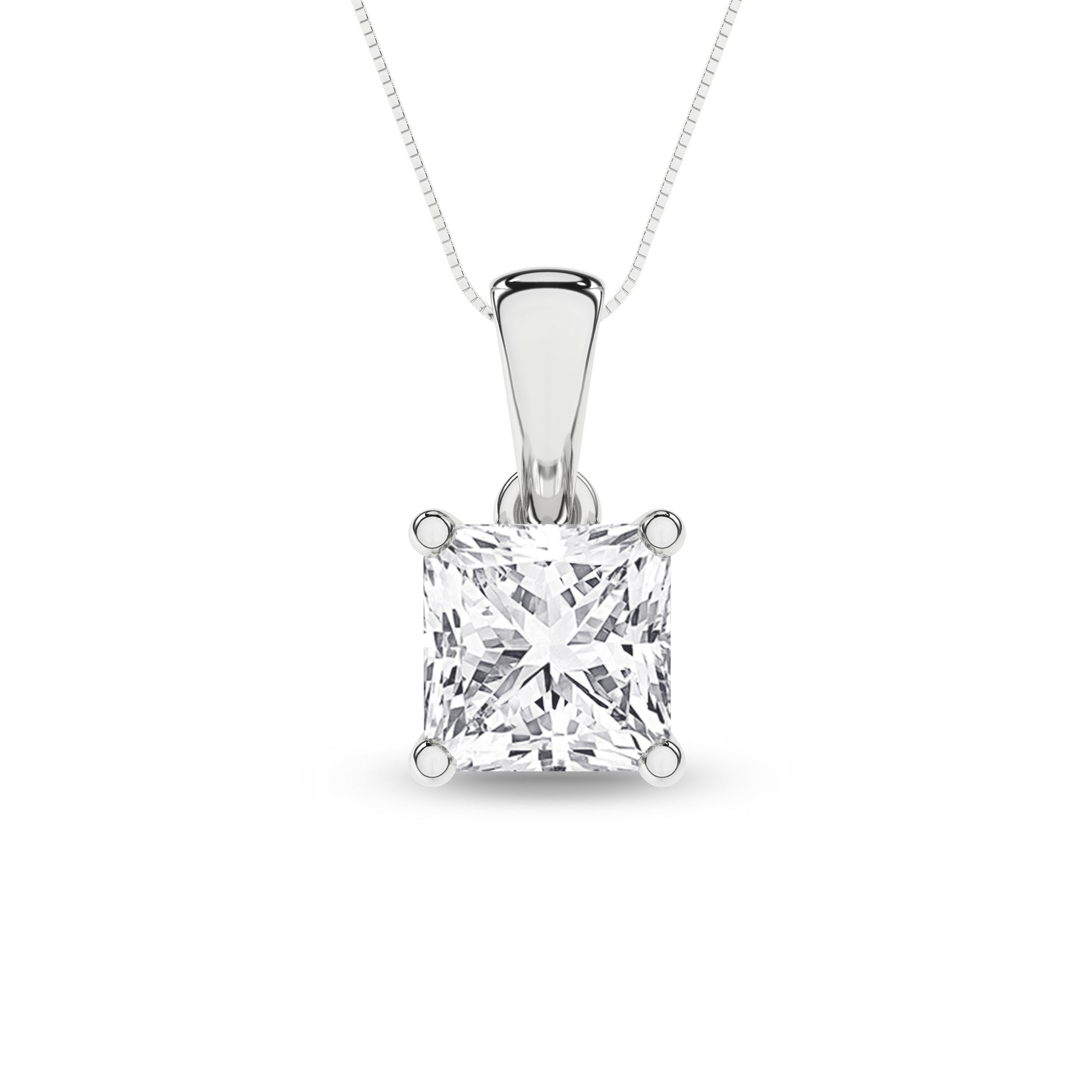 Solitaire Pendant (Princess)