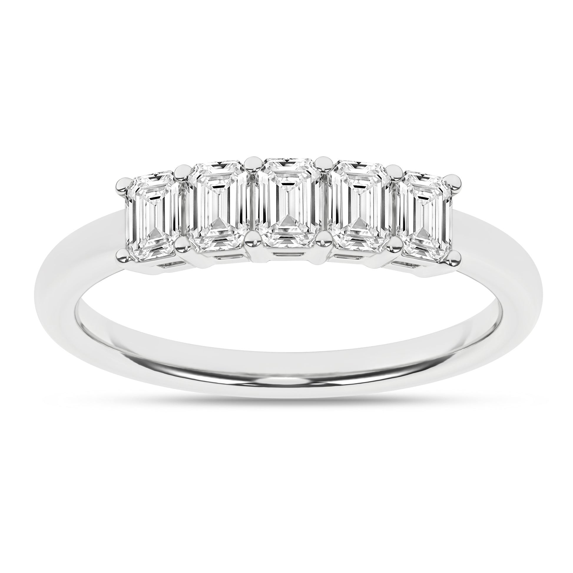 5-Stone Band (Emerald)