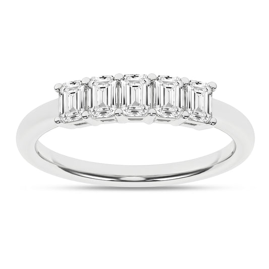 5-Stone Band (Emerald)