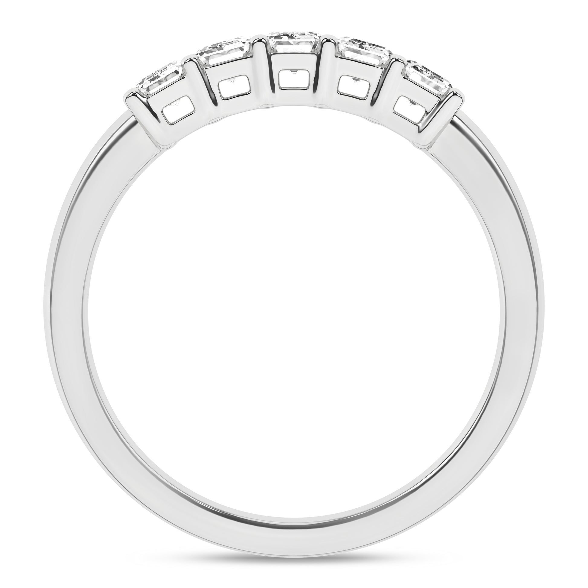 5-Stone Band (Emerald)