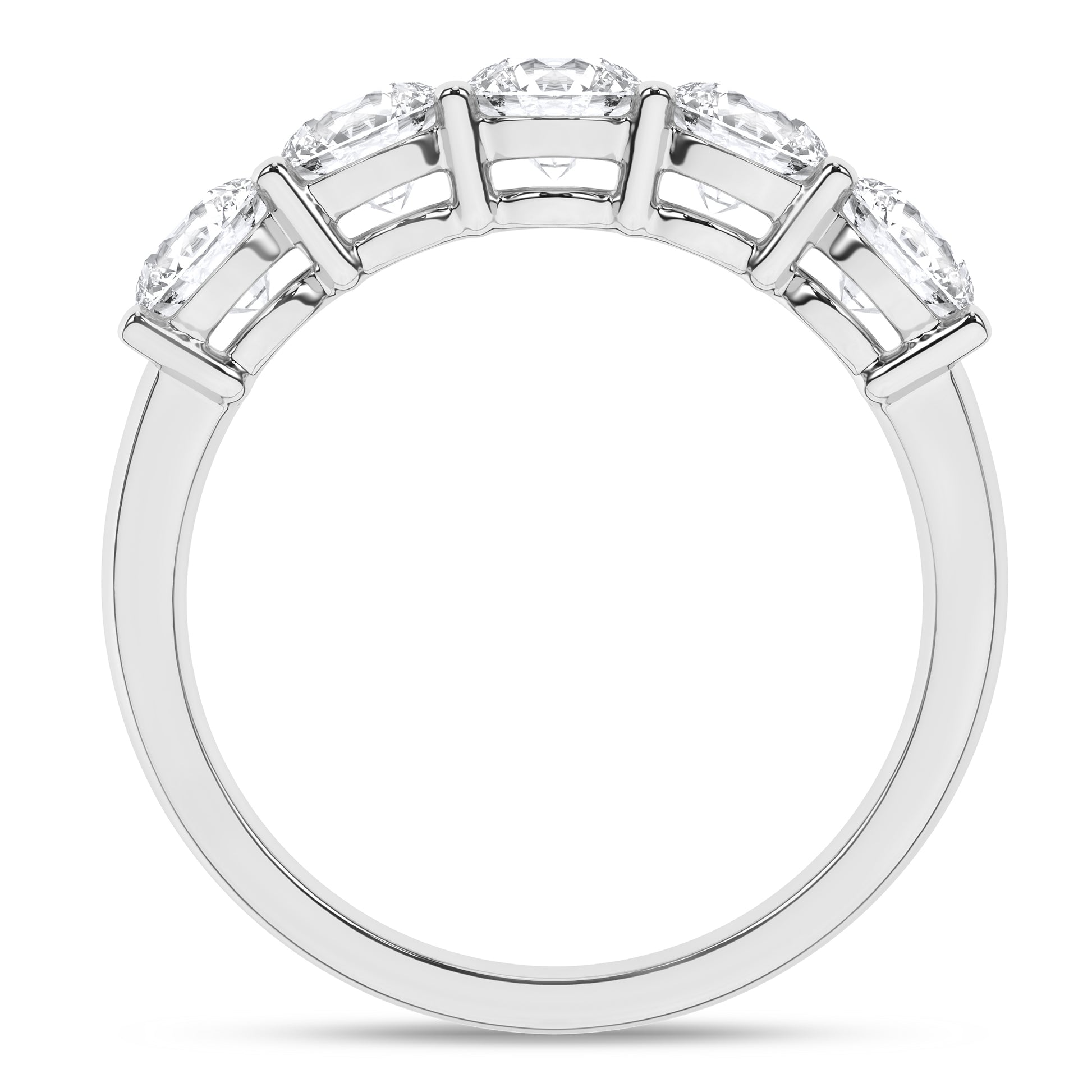 5-Stone Band (Round)