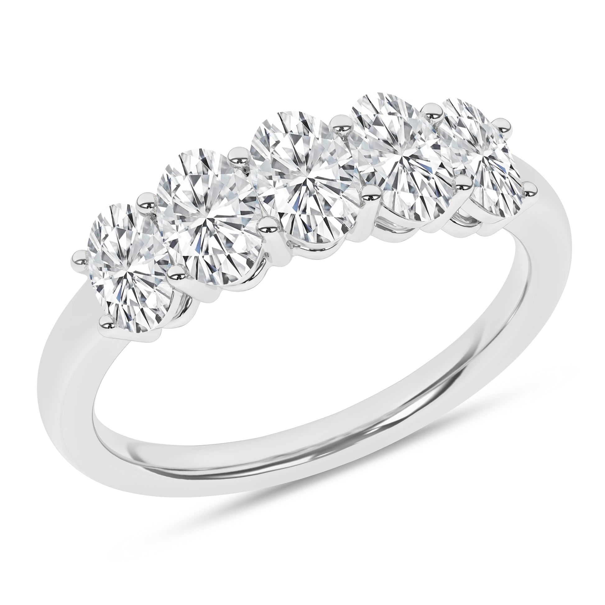 5-Stone Band (Oval)