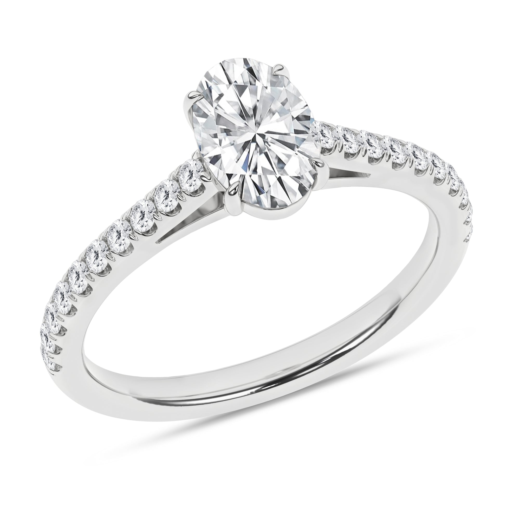 Classic Engagement Ring (Oval)