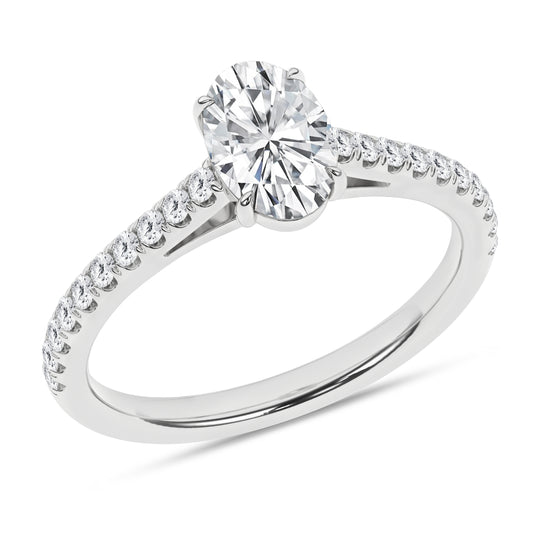 Classic Engagement Ring (Oval)