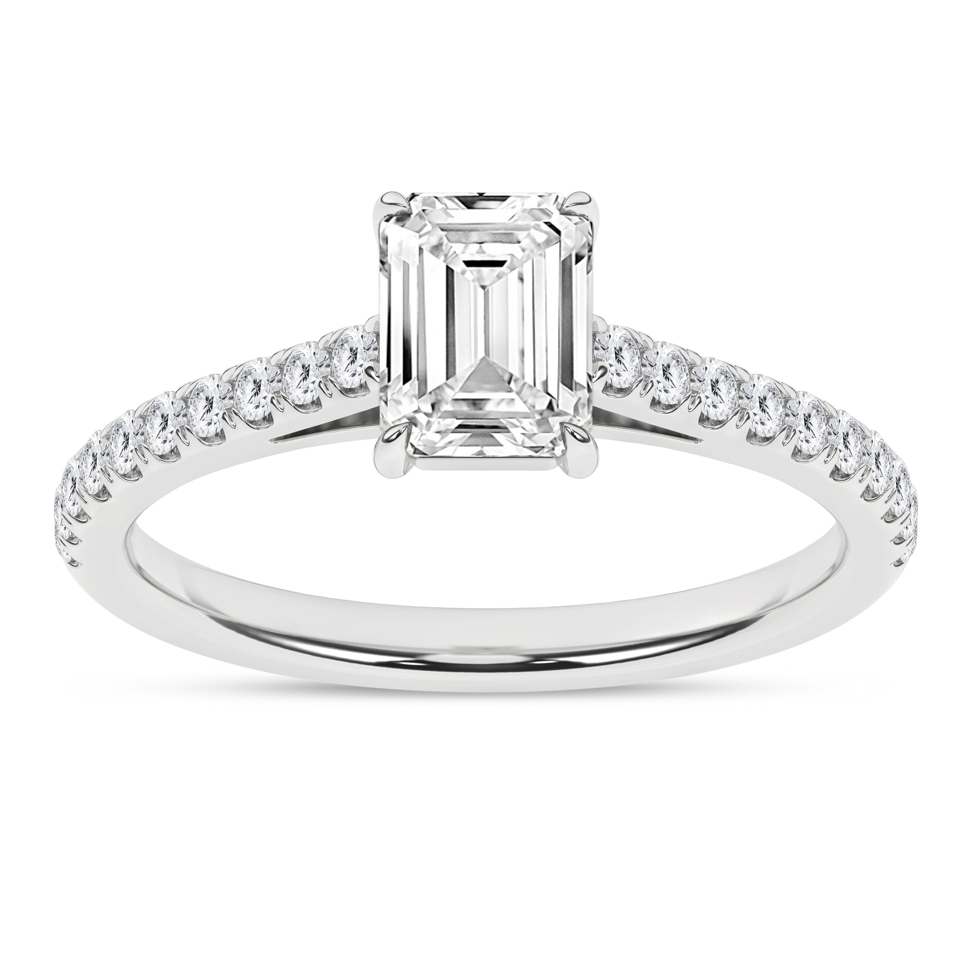 Classic Engagement Ring (Emerald)