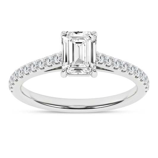 Classic Engagement Ring (Emerald)
