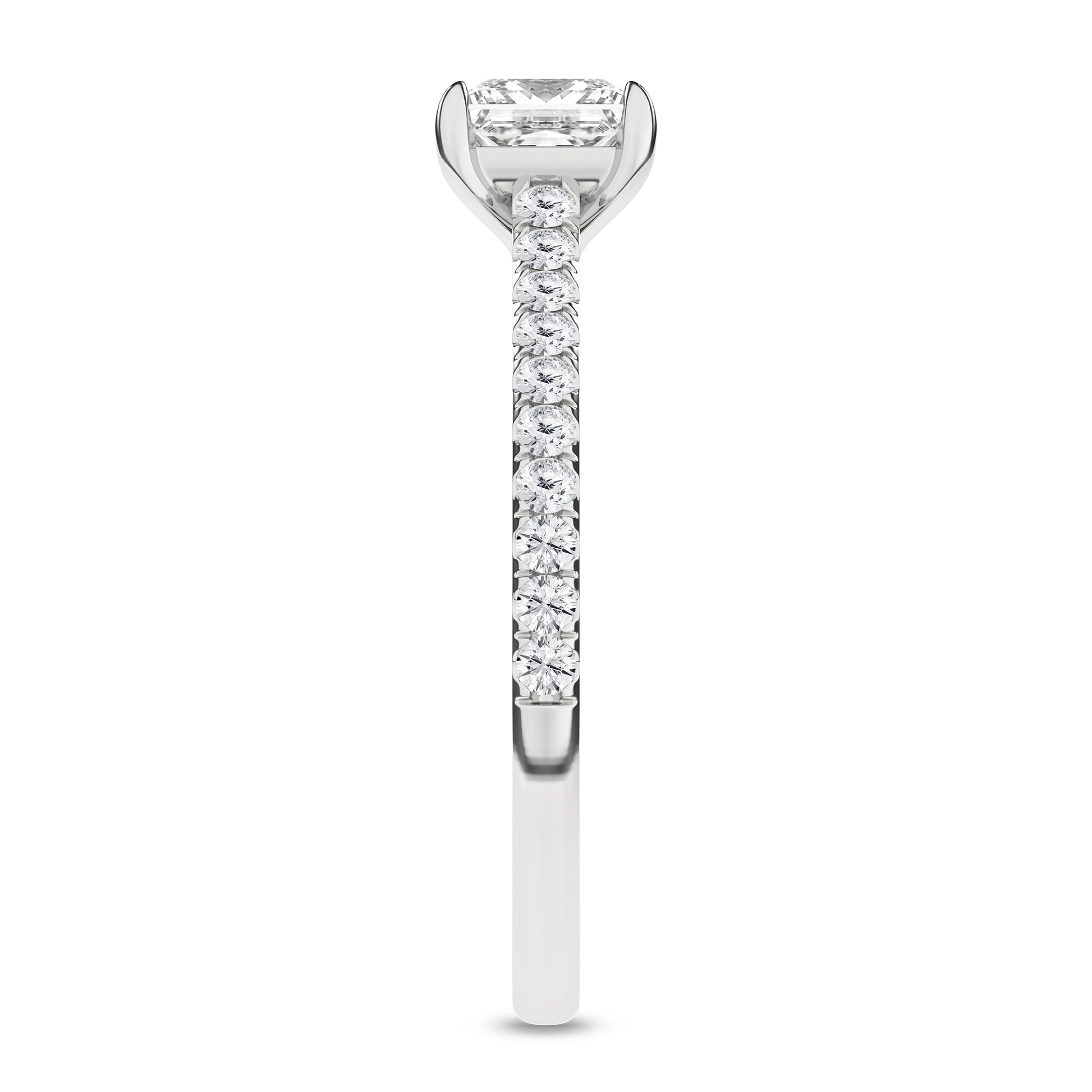 Classic Engagement Ring (Princess)