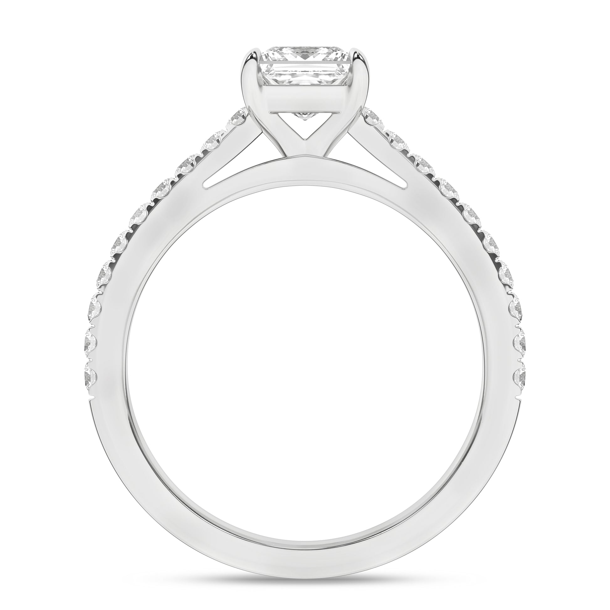 Classic Engagement Ring (Princess)