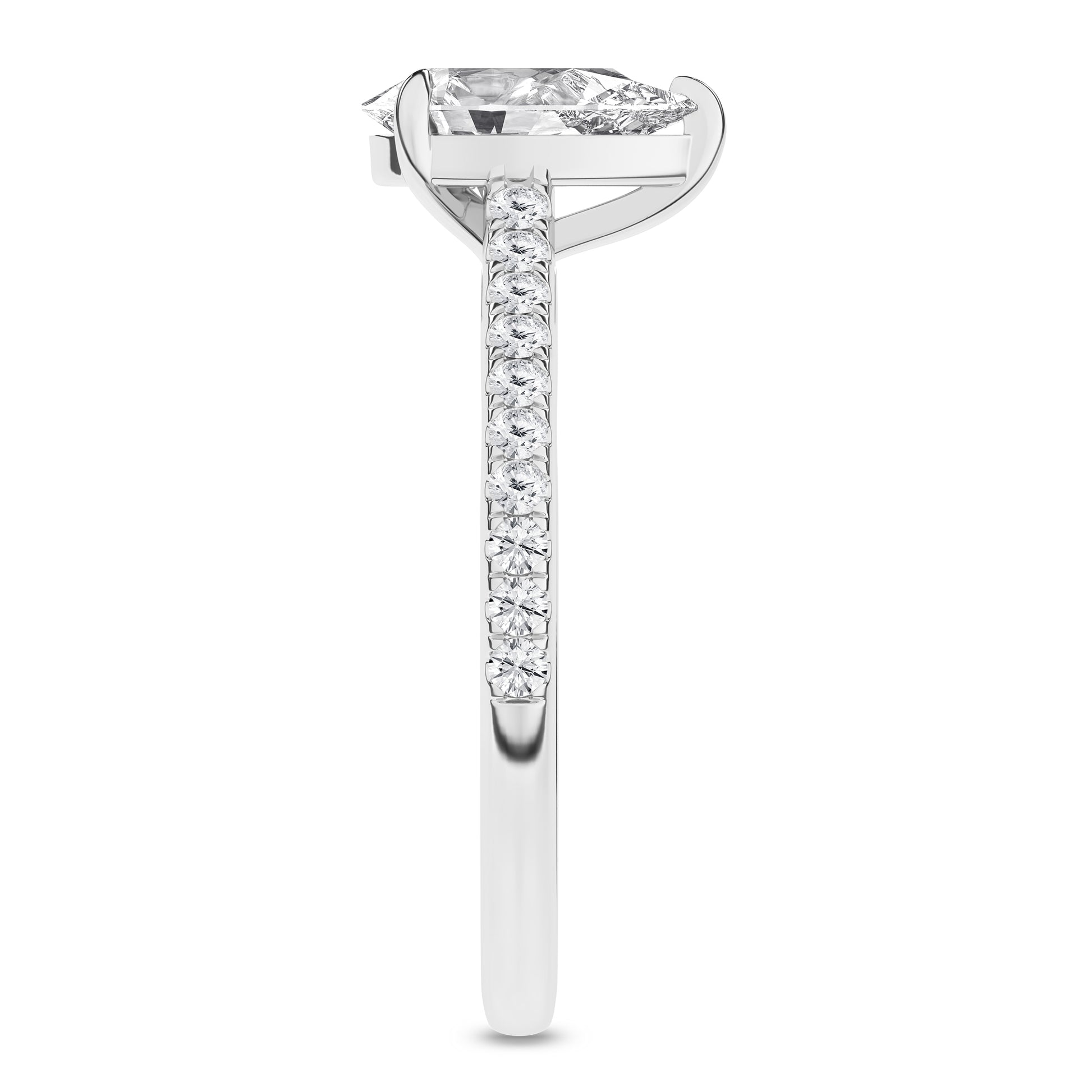 Classic Engagement Ring (Pear)