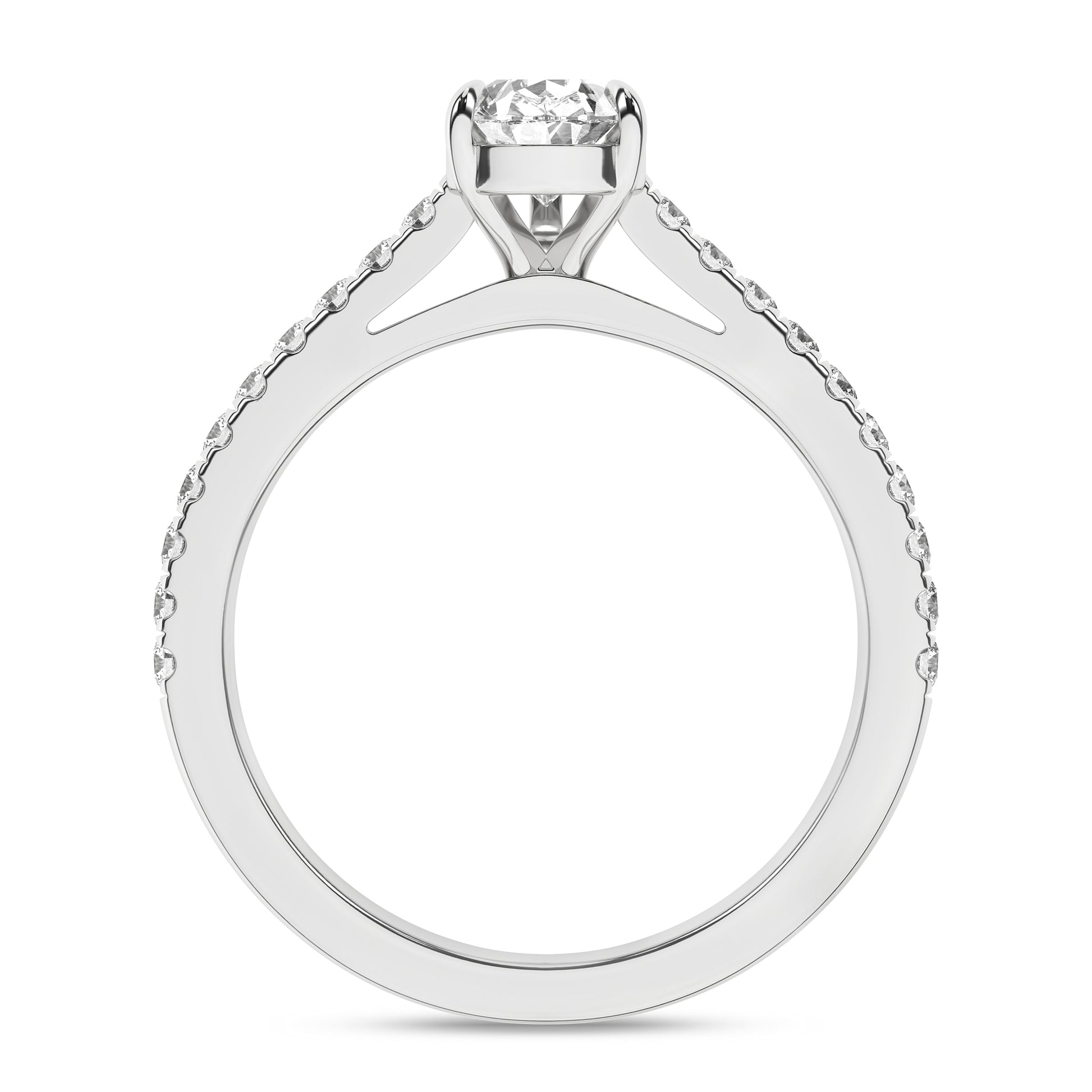 Classic Engagement Ring (Pear)