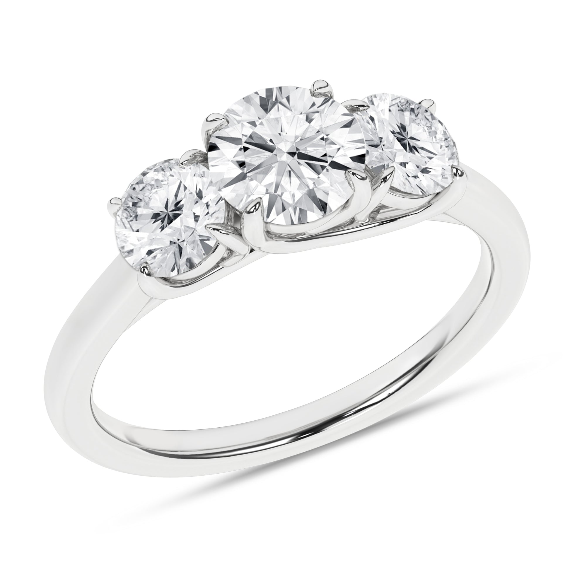 3-Stone Ring (Round)