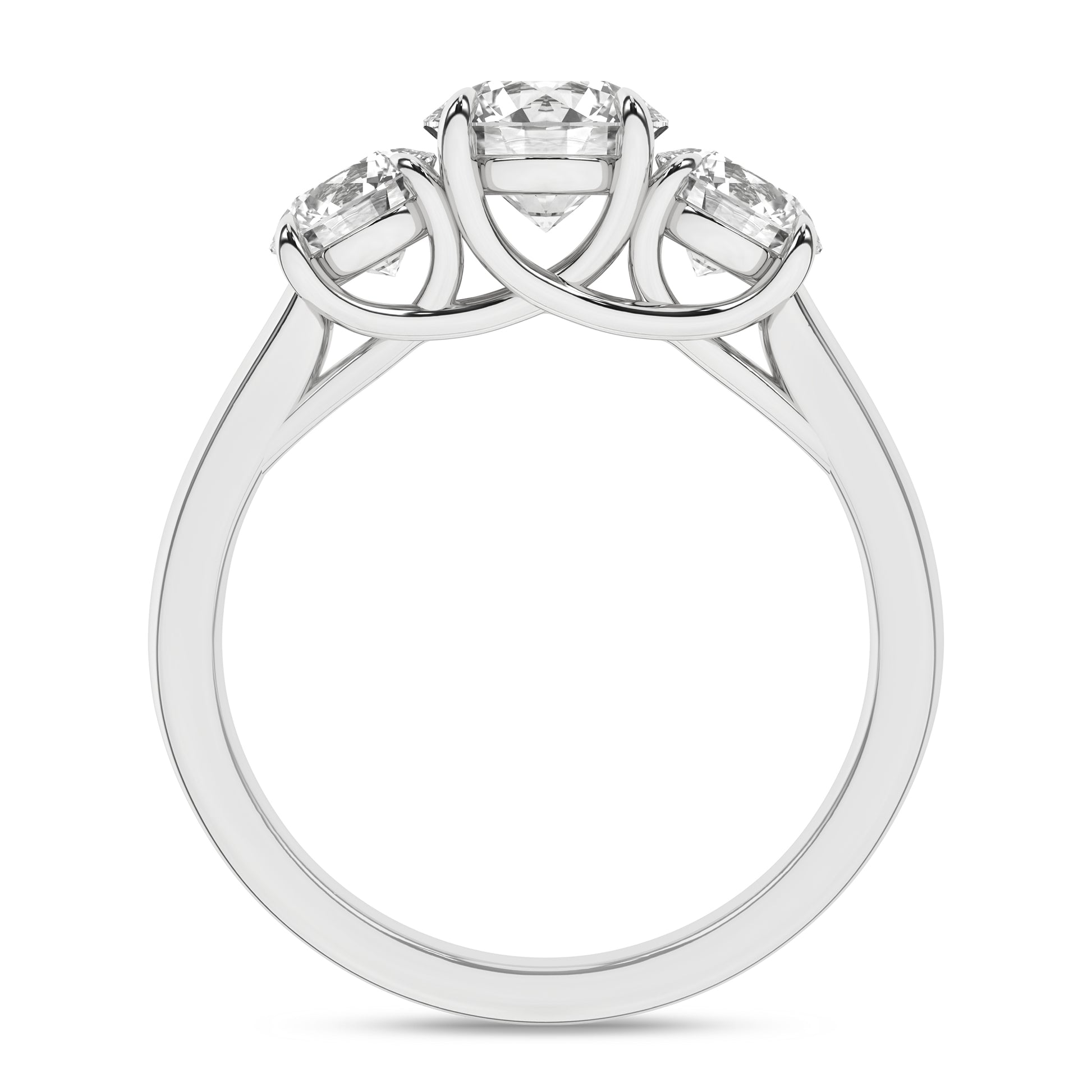 3-Stone Ring (Round)