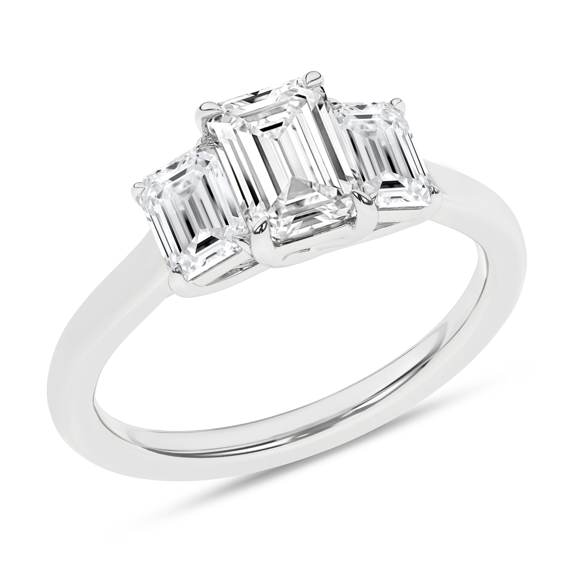 3-Stone Ring (Emerald)