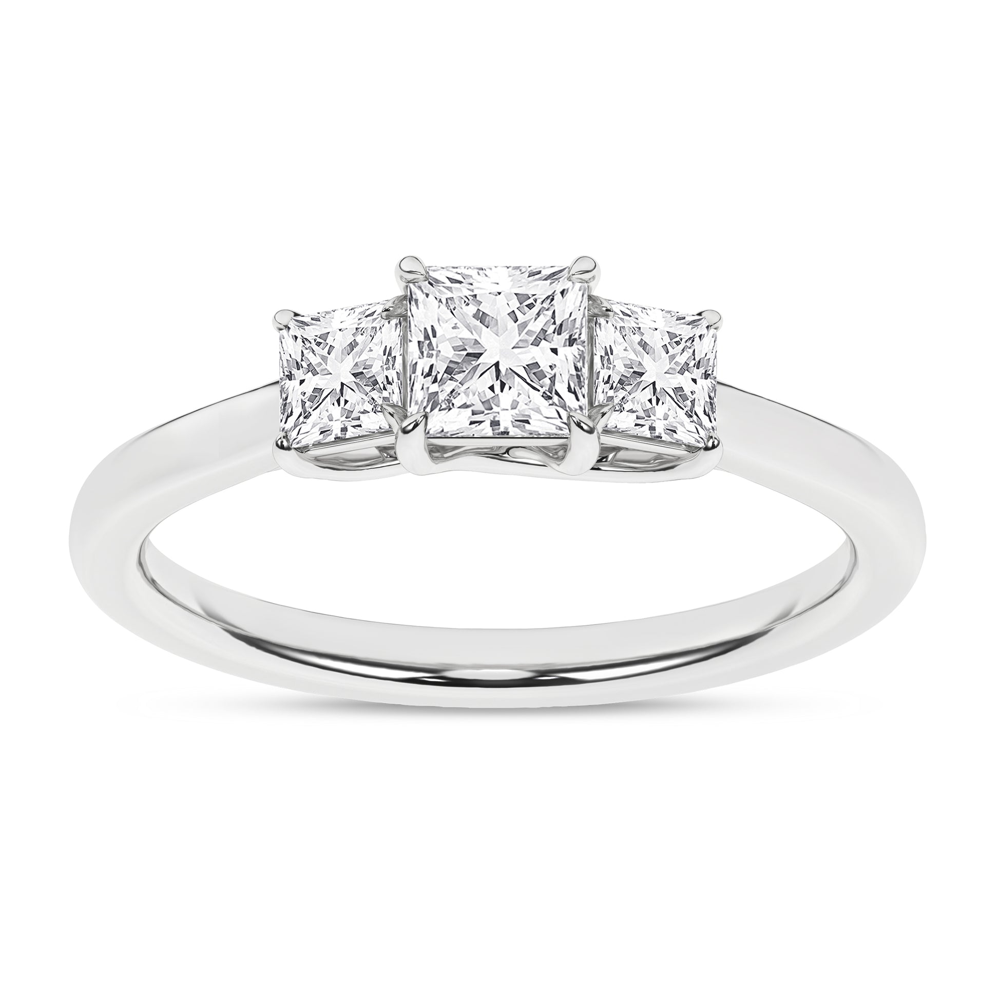 3-Stone Ring (Princess)