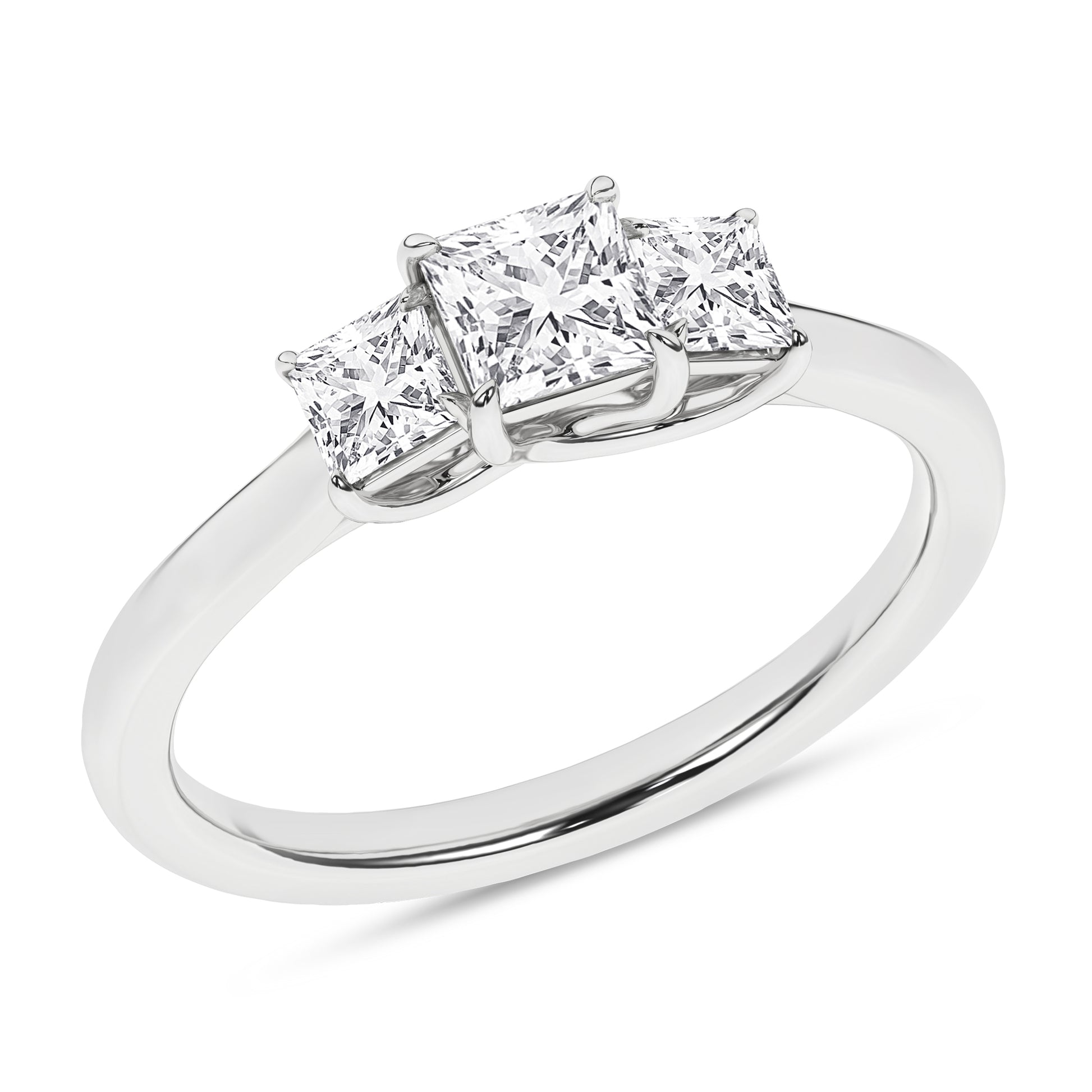 3-Stone Ring (Princess)