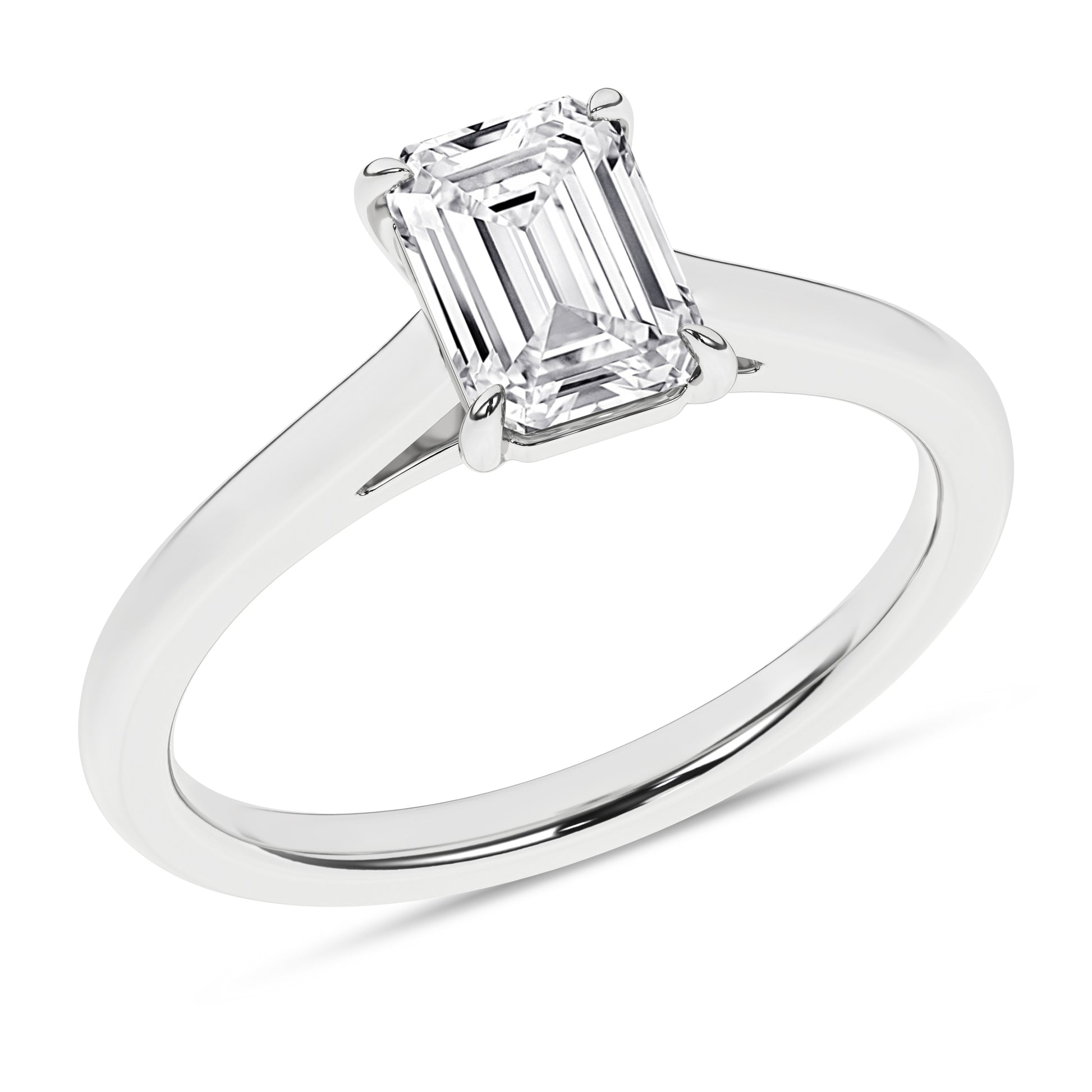 Solitaire Ring (Emerald)