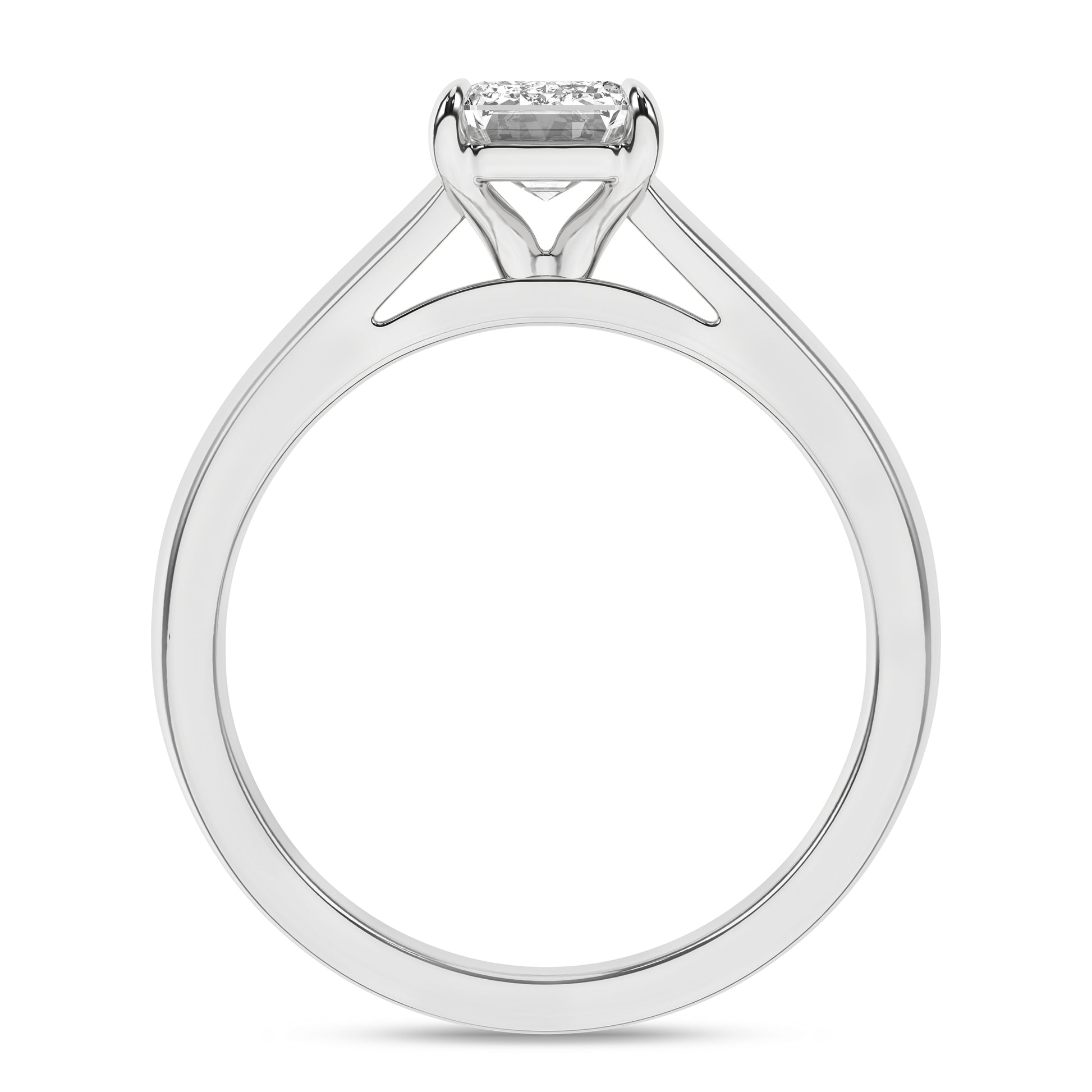 Solitaire Ring (Emerald)