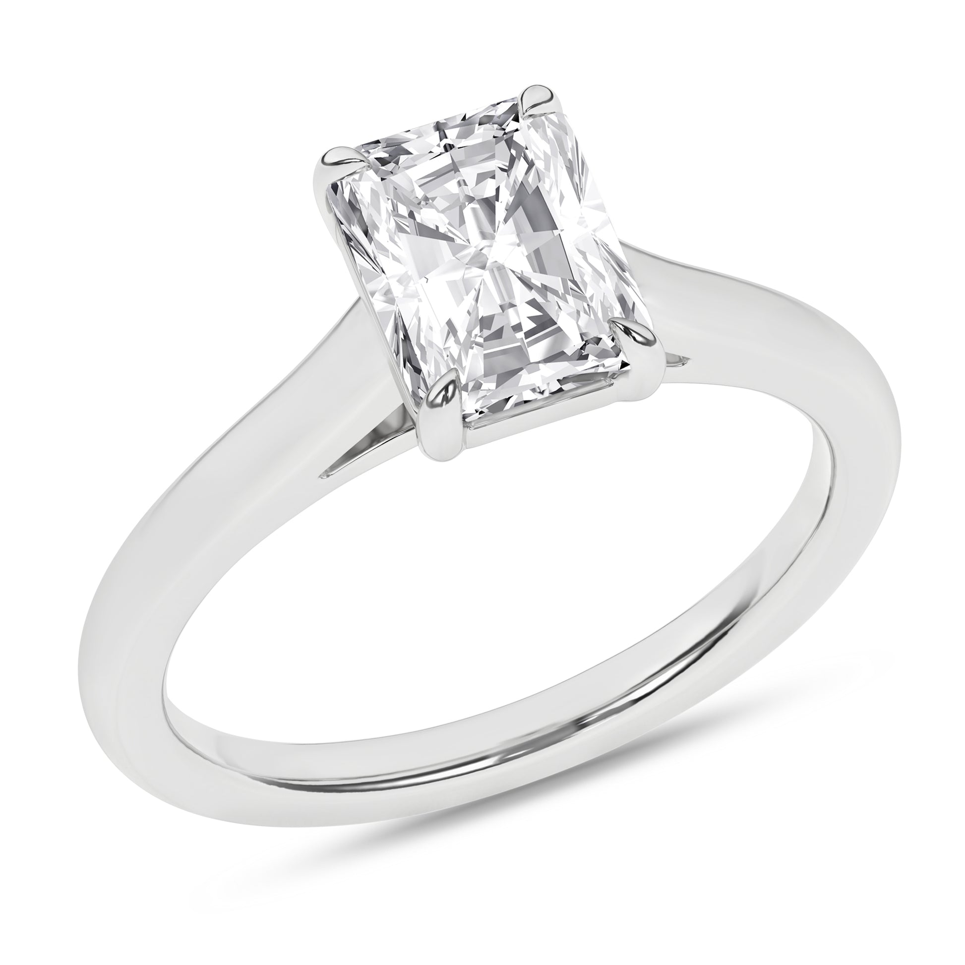 Solitaire Ring (Radiant)