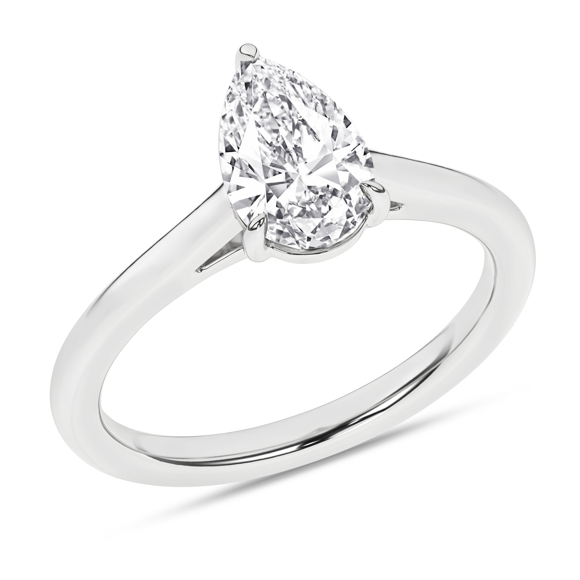 Solitaire Ring (Pear)