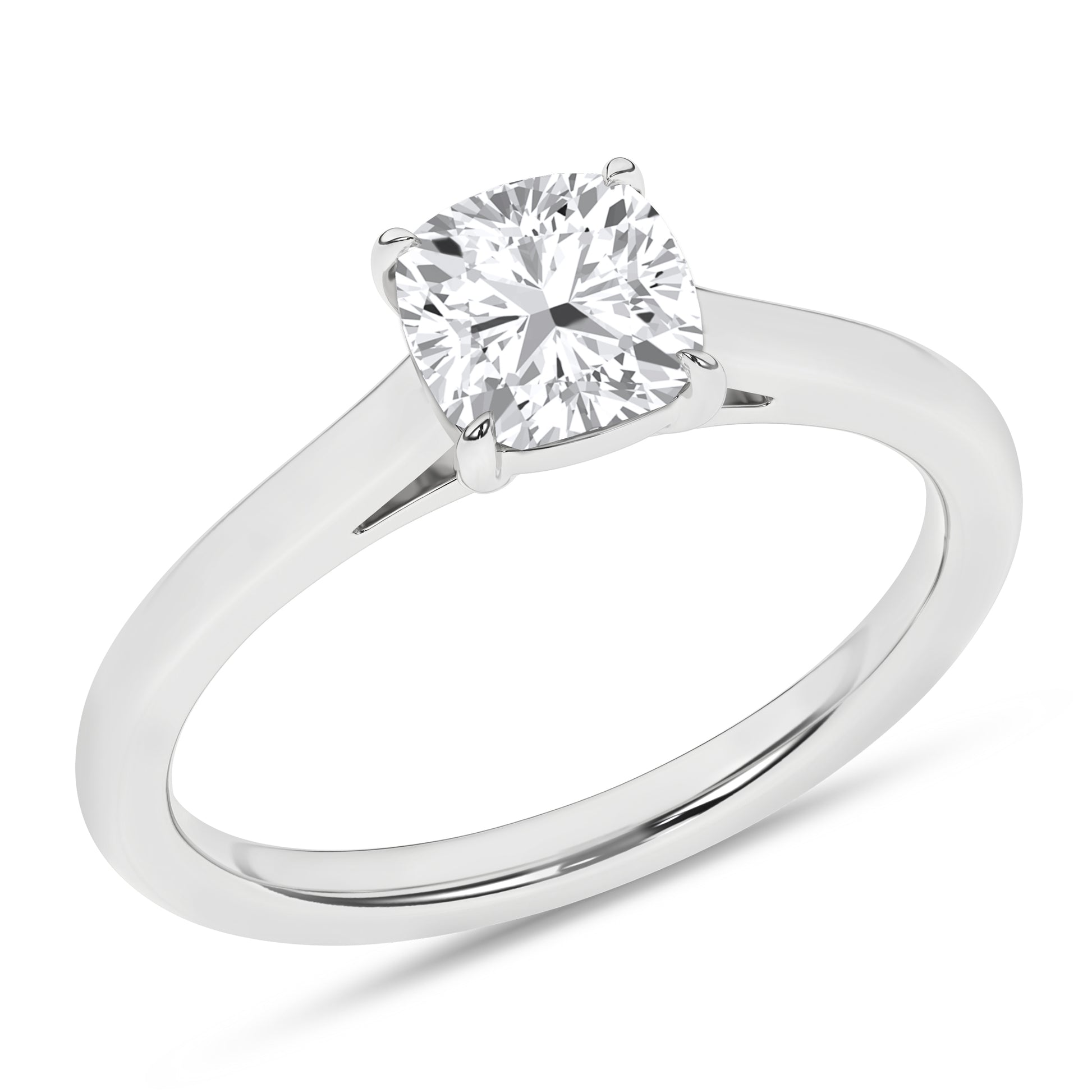 Solitaire Ring (Cushion)