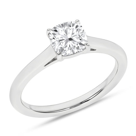 Solitaire Ring (Cushion)