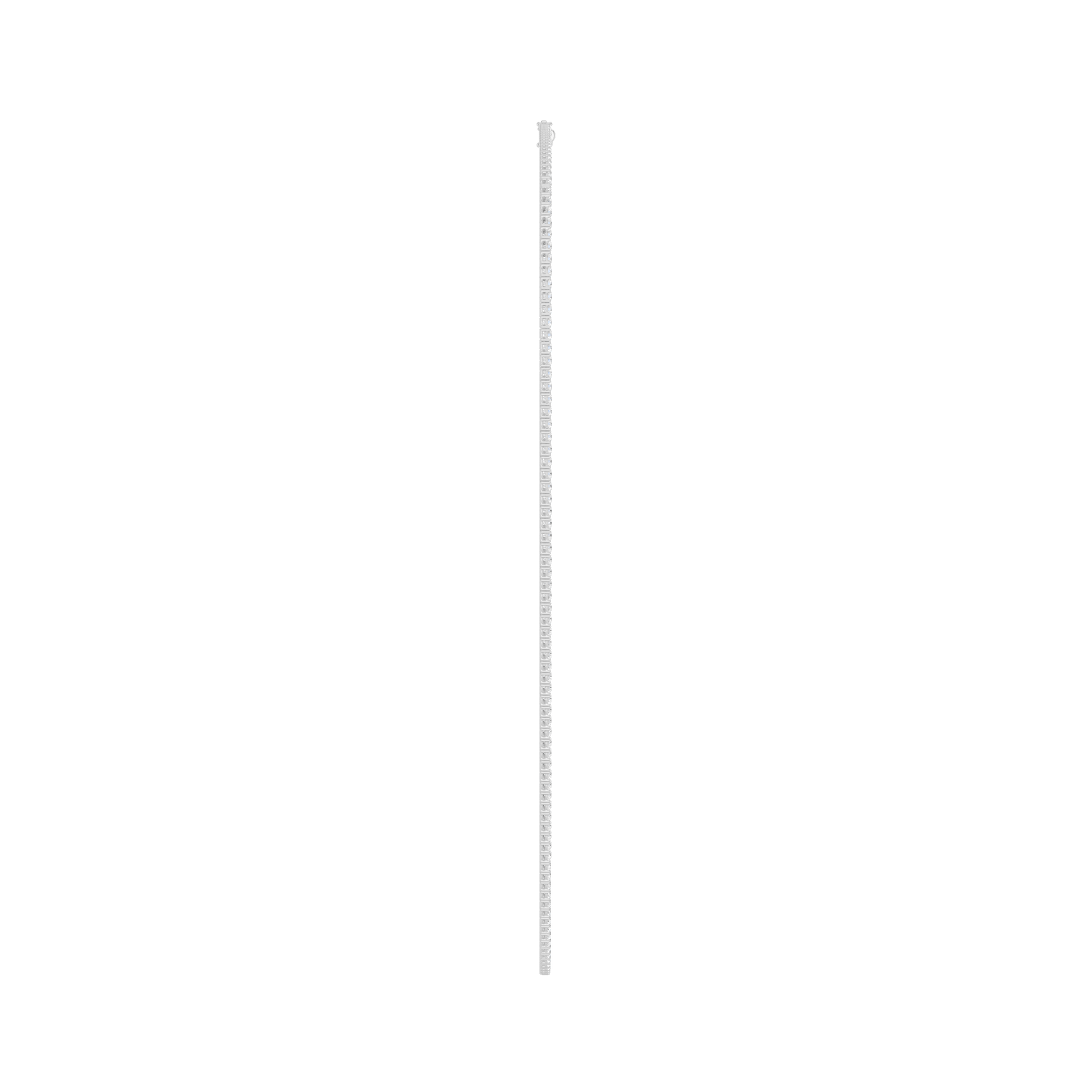 4-Prong Straight-Line 18In Tennis Necklace