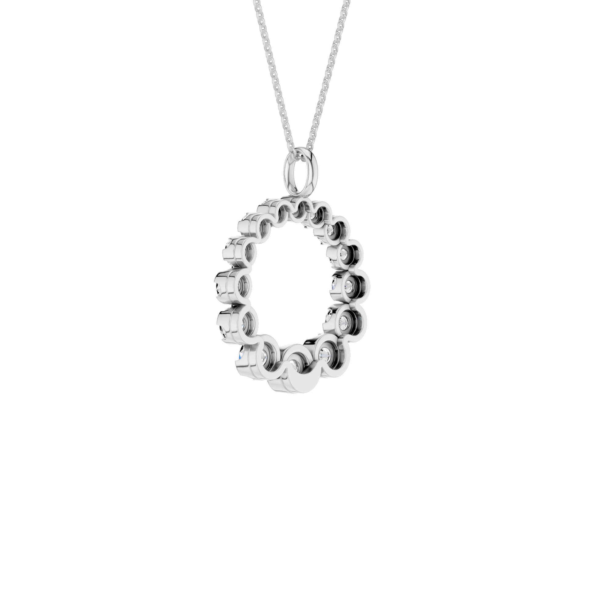 Graduated Circle Pendant